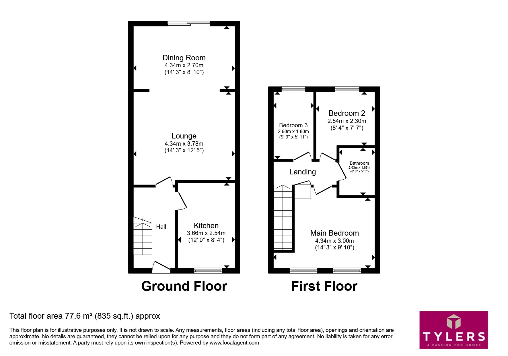 25, Winfold Road, Cambridge floorplan