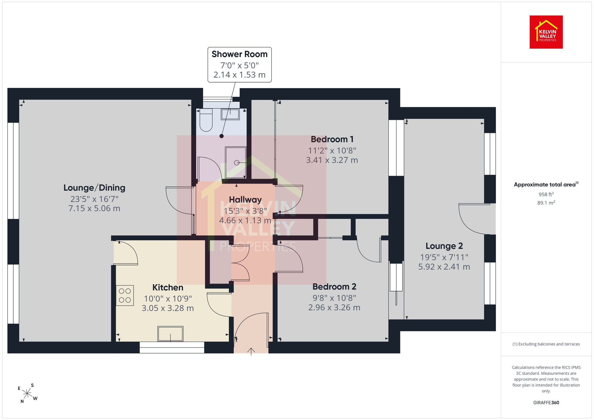 6 Dunbrach Road, Glasgow floorplan