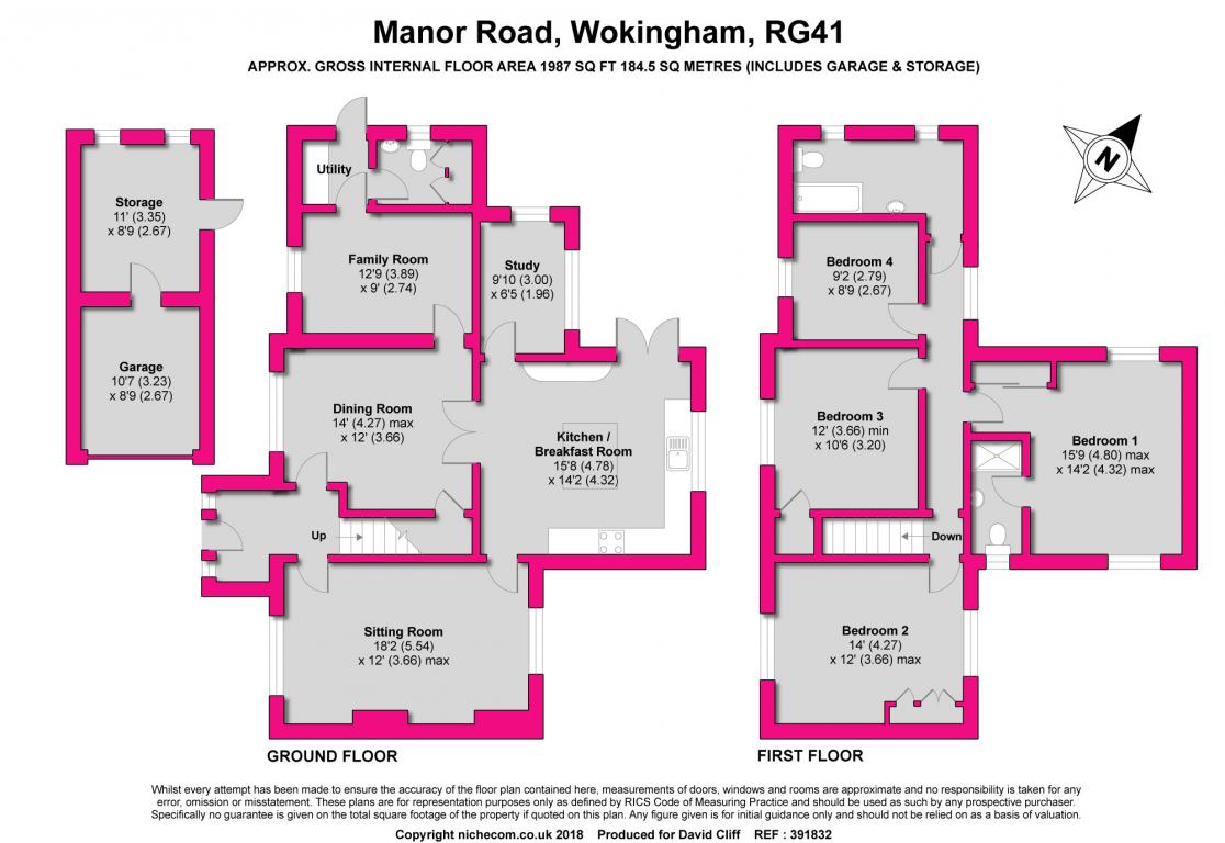 4 Bedrooms Detached house for sale in Manor Road, Wokingham RG41
