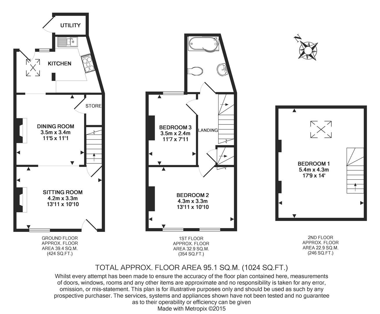 3 Bedrooms Terraced house for sale in Lower Dorrington Terrace, London Road, Stroud GL5