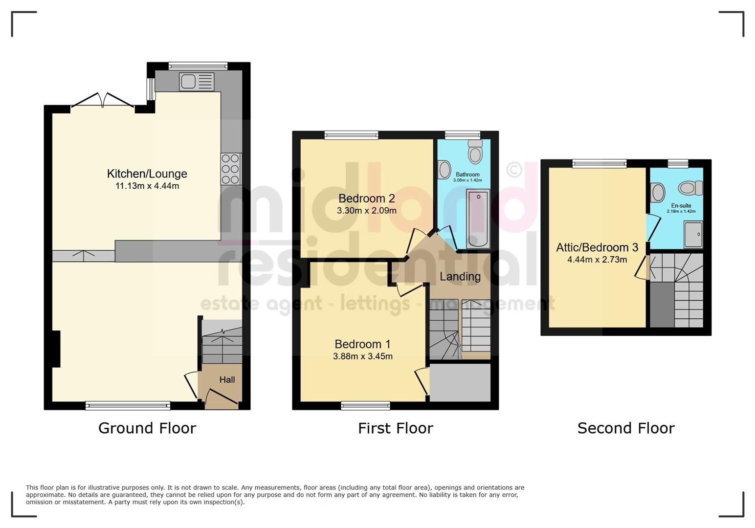 6, Margaret Grove, Birmingham floorplan