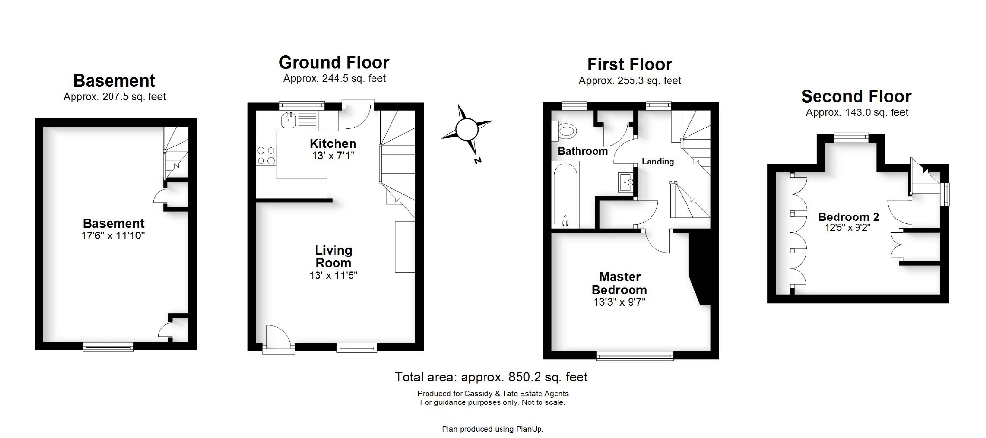 2 Bedrooms End terrace house for sale in Lower Dagnall Street, St Albans, Hertfordshire AL3