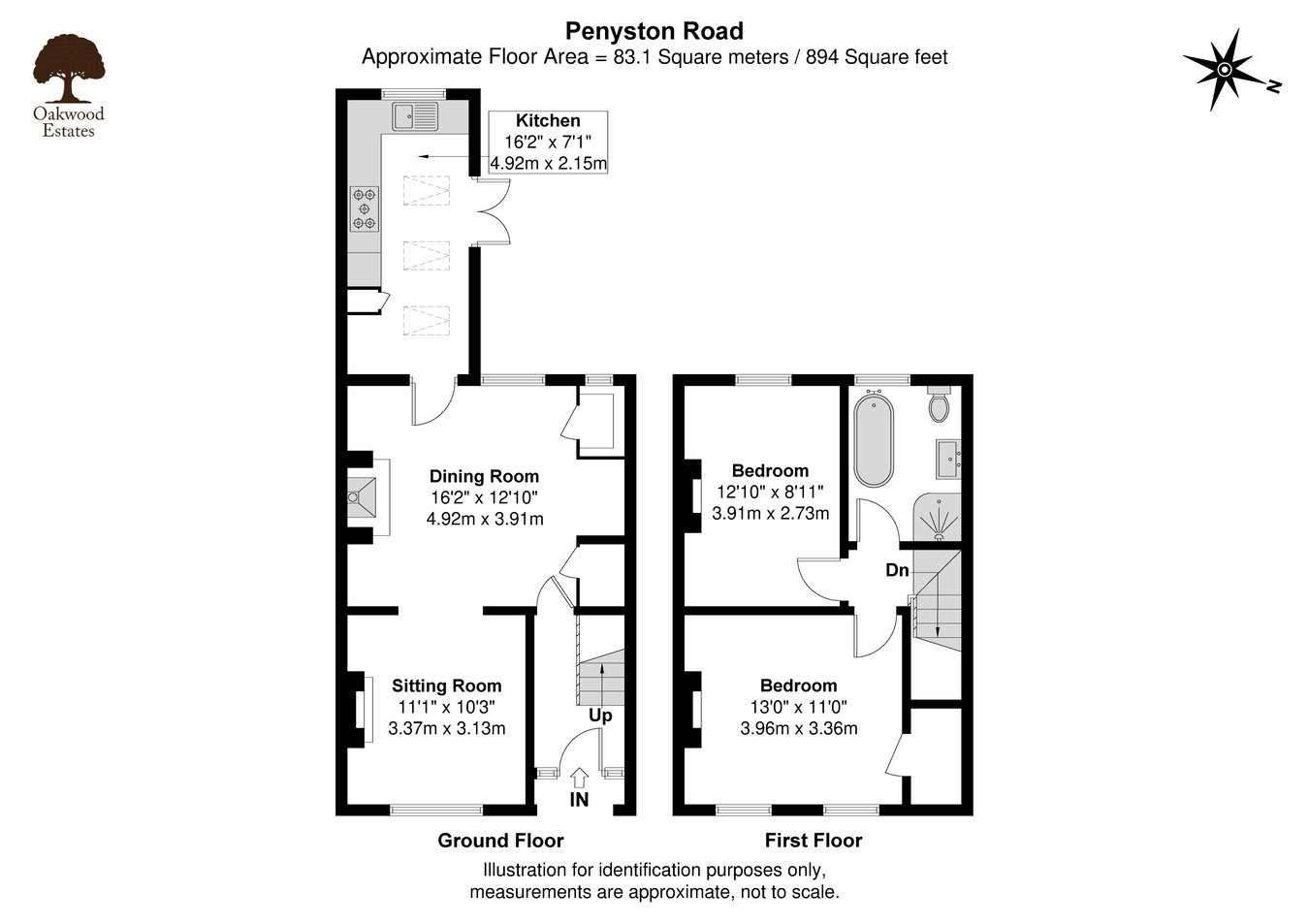 91, Penyston Road, Maidenhead floorplan