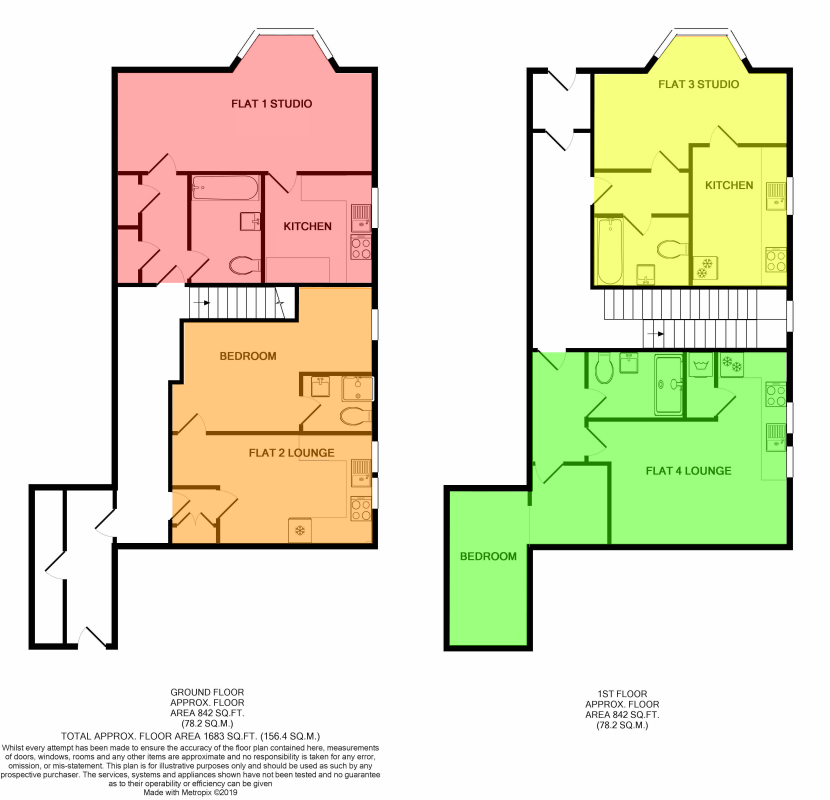 44, Burdon Terrace, Newcastle floorplan