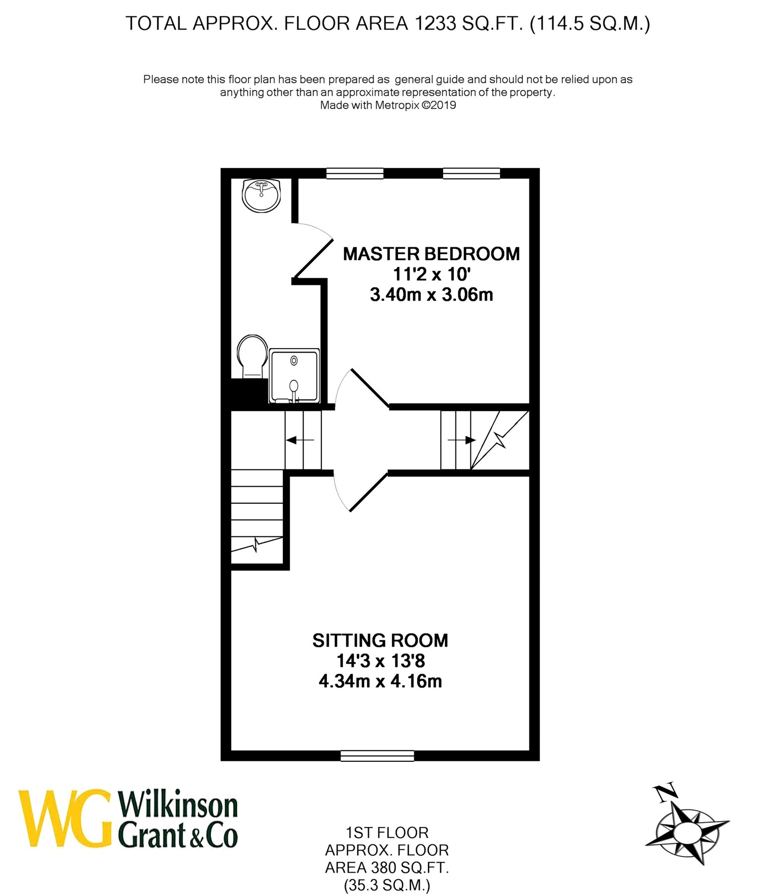 4 Marlborough Court,, Lyndhurst Road, St Leonards floorplan