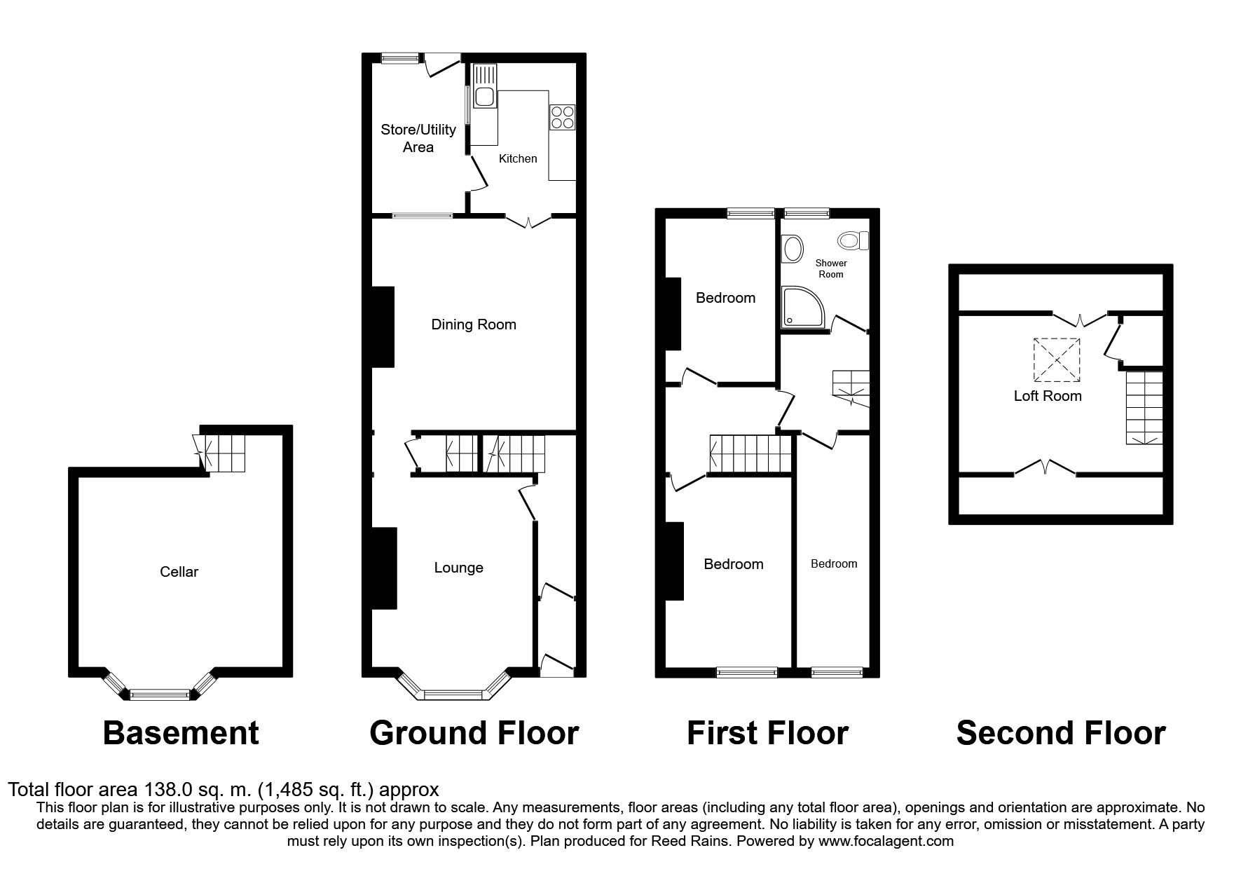3 bed terraced house for sale in Ennismore Street, Burnley, Lancashire