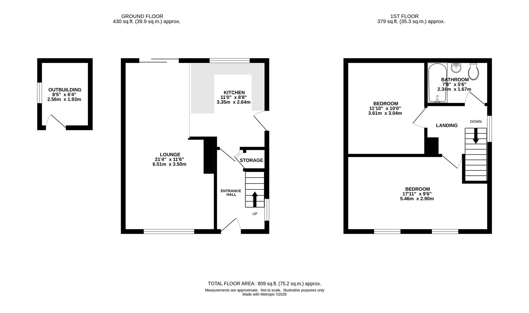 Knights Way, Brentwood floorplan