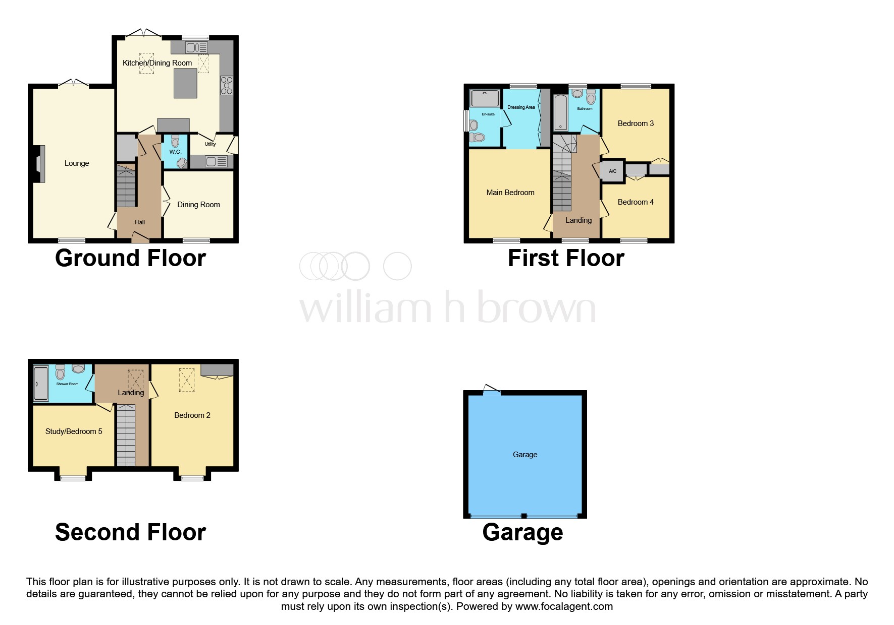 Tutt Close, Fernwood, Newark floorplan