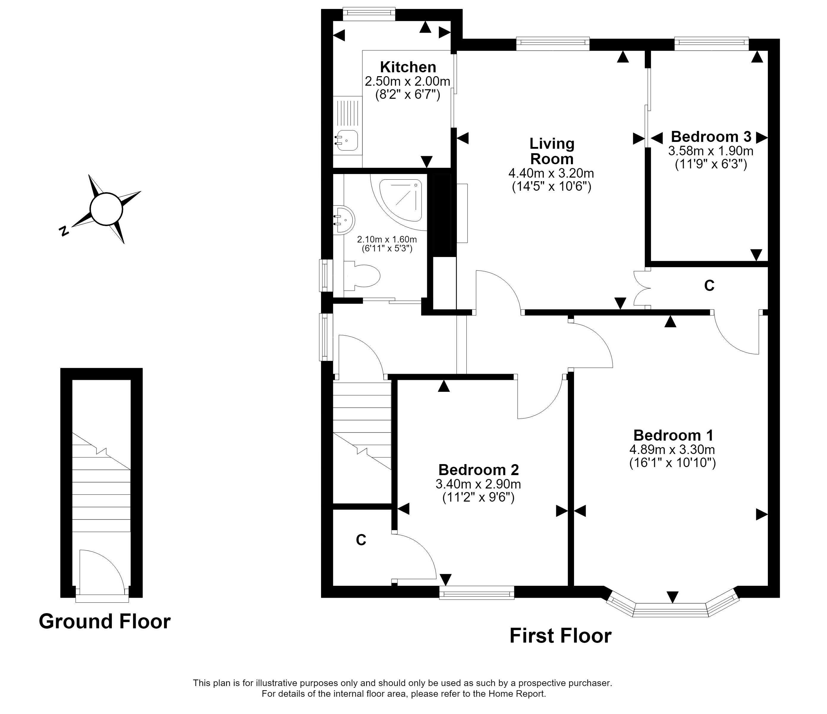 294, Colinton Mains Road, Edinburgh floorplan