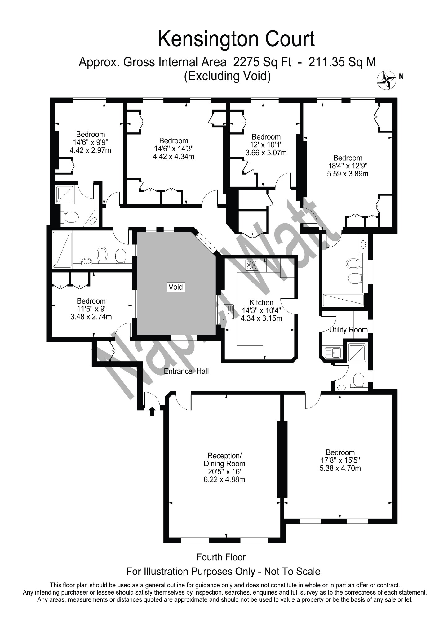 5 Bedrooms Flat to rent in Kensington Court Mansions, Kensington, Kensington, London W8