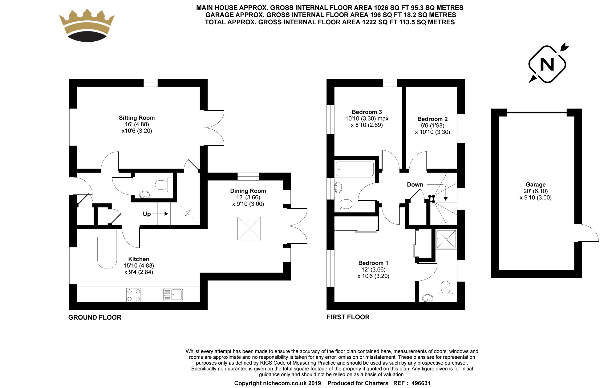 3 Bedrooms Detached house for sale in Bakeland Gardens, Alresford, Hampshire SO24