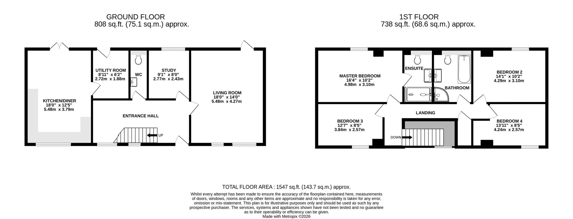 Russet Barn, Paradise Lane, Cheshire floorplan