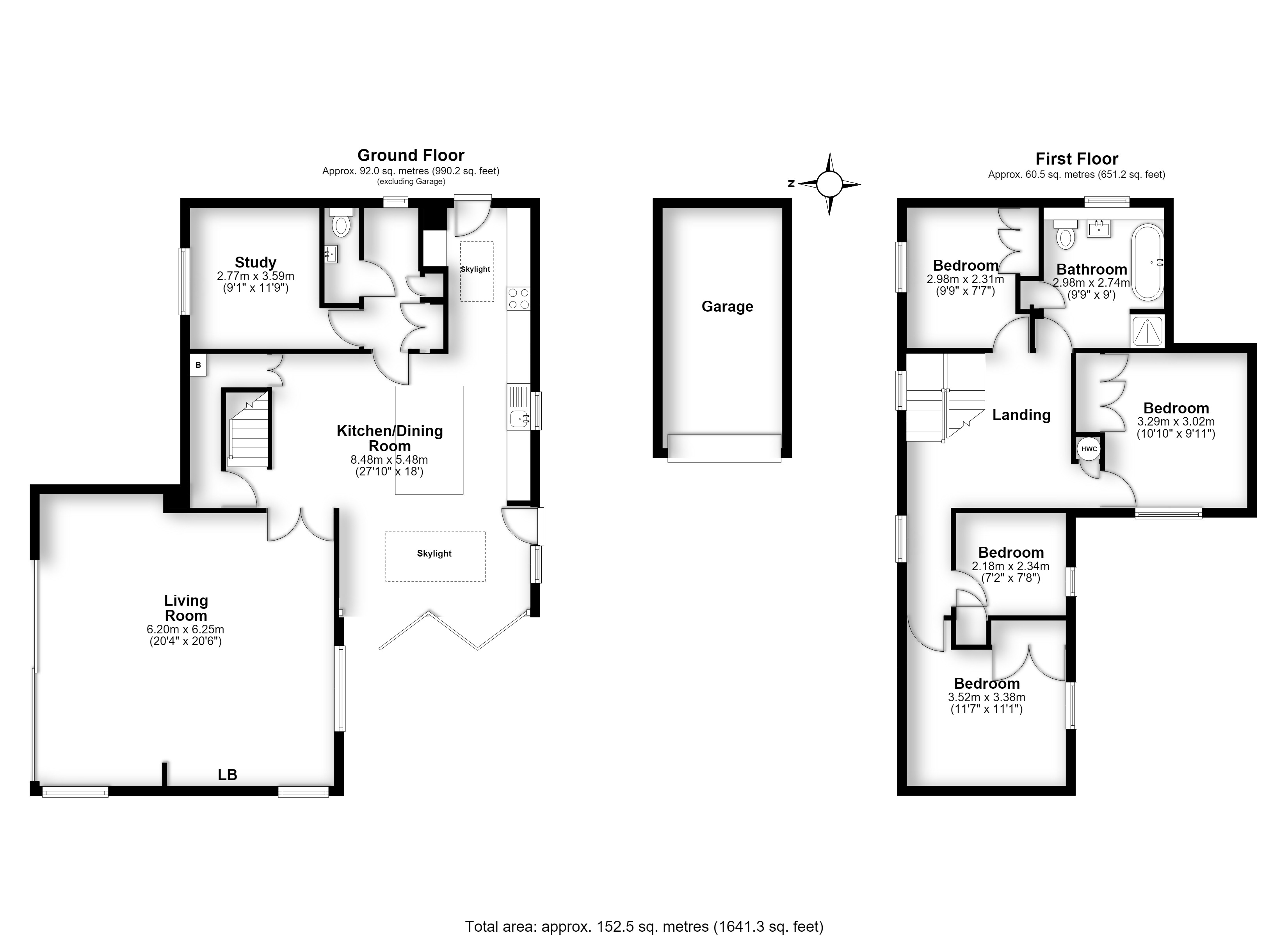 6, Greenacre, Burton Joyce floorplan