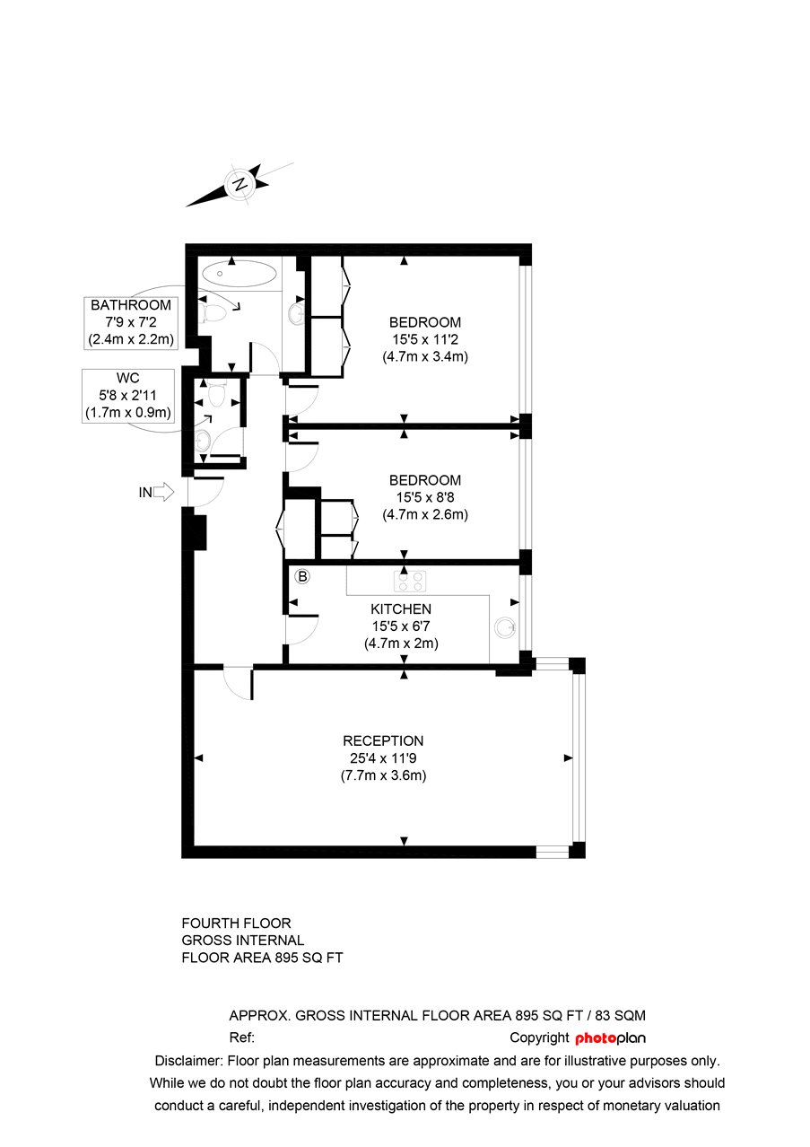 2 Bedrooms Flat to rent in Beechworth, Willesden Lane, London NW6