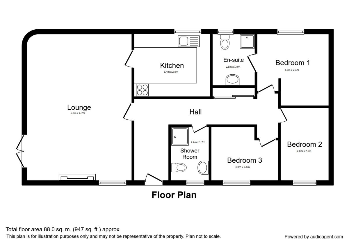 3 Bedrooms Bungalow for sale in Riverlea Lodge Glendevon Park Glendevon, Dollar FK14