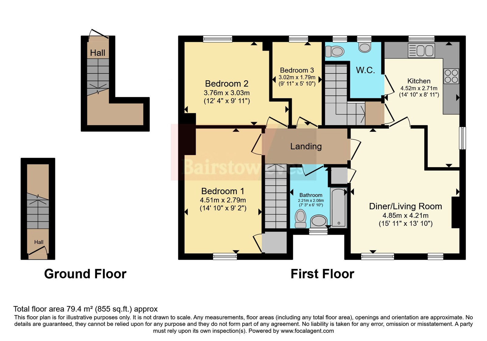 448, Lonsdale Avenue, London floorplan