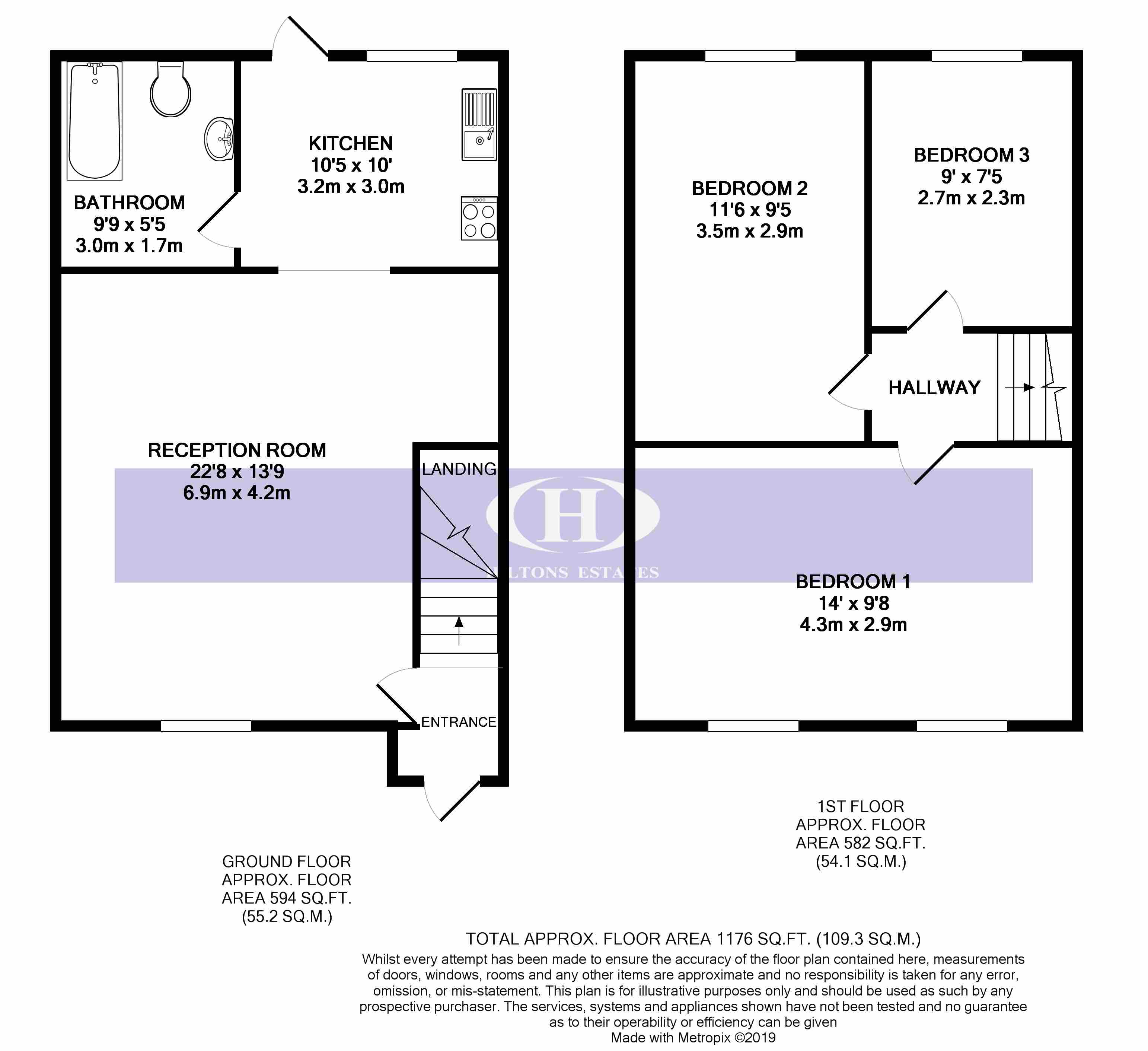 3 Bedrooms Terraced house for sale in Montague Road, Southall UB2