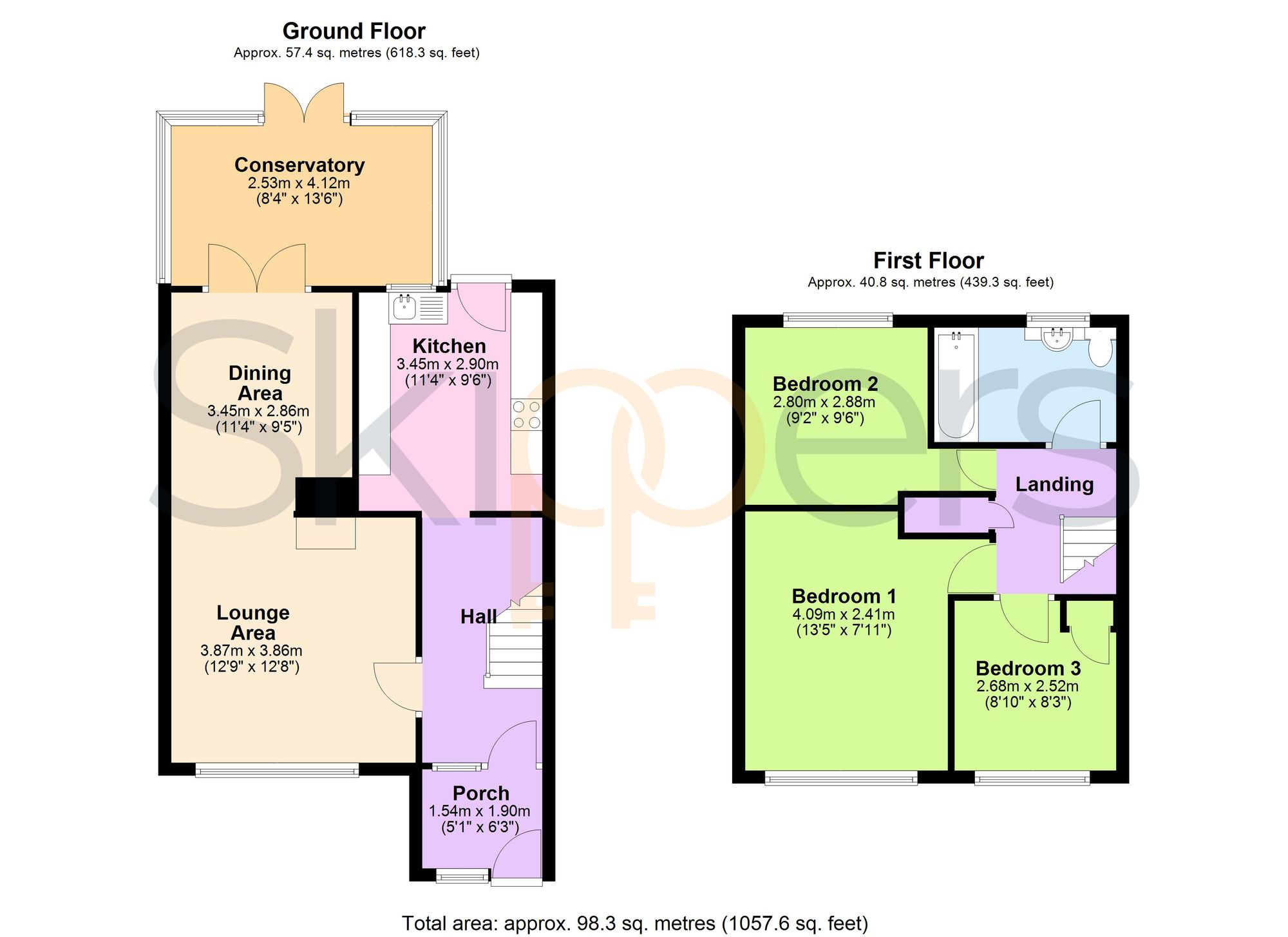 1, Channon Road, Greatstone, TN28 floorplan