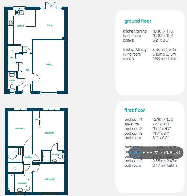 Maple Way, Roby Knowsley, Liverpool floorplan