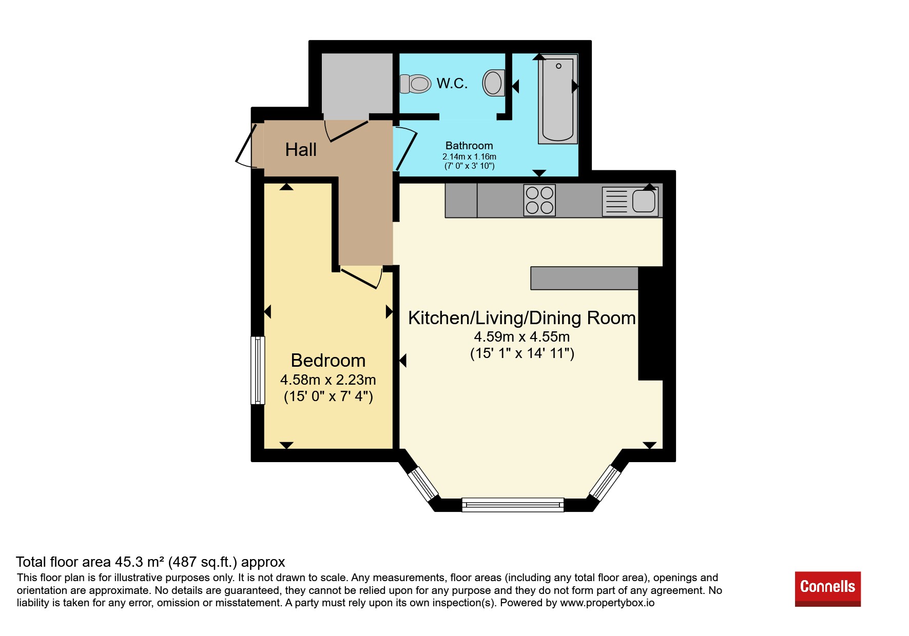 6B, Westerhall Road, Weymouth floorplan
