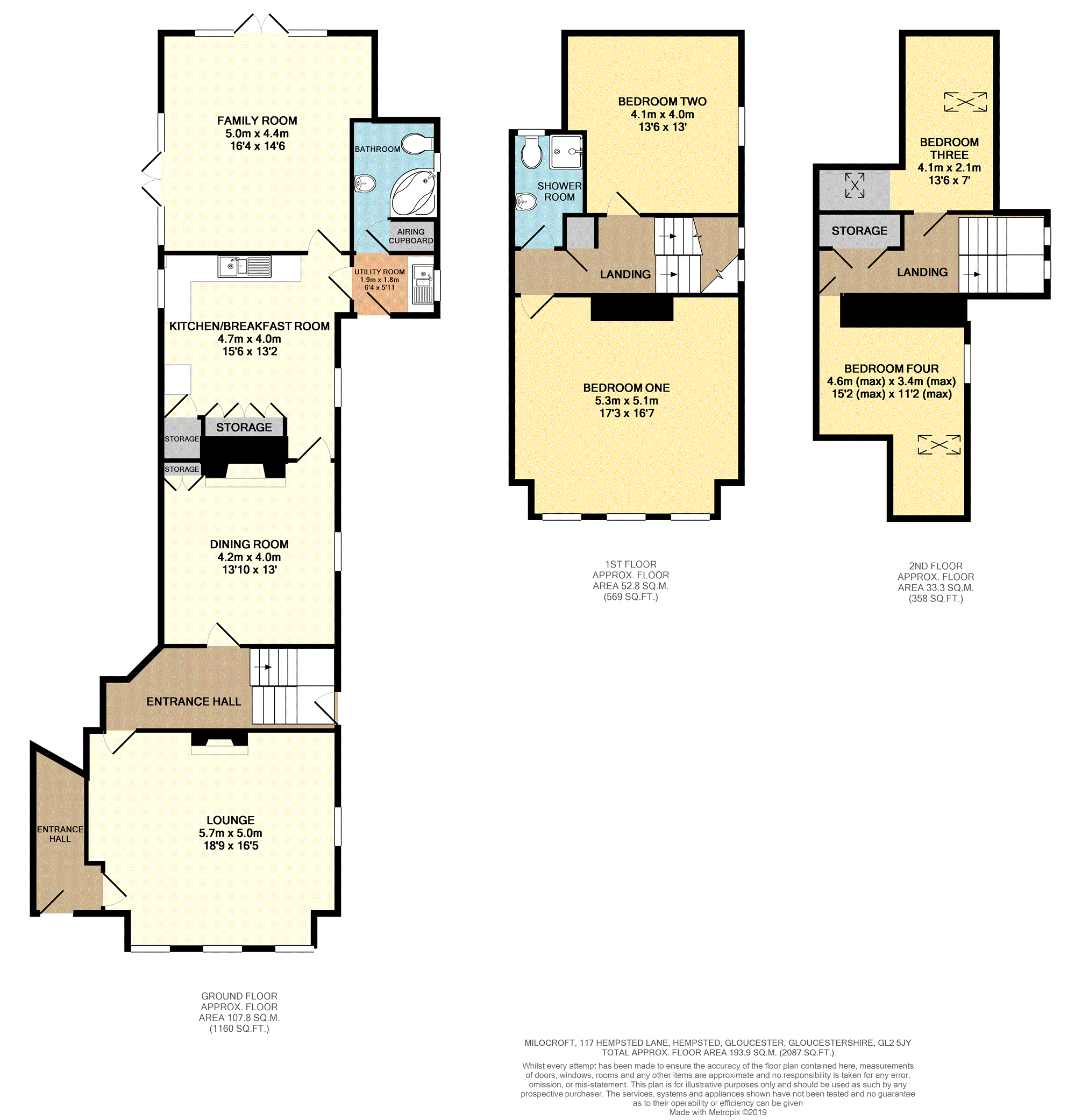 4 bed semidetached house for sale in Hempsted Lane, Hempsted
