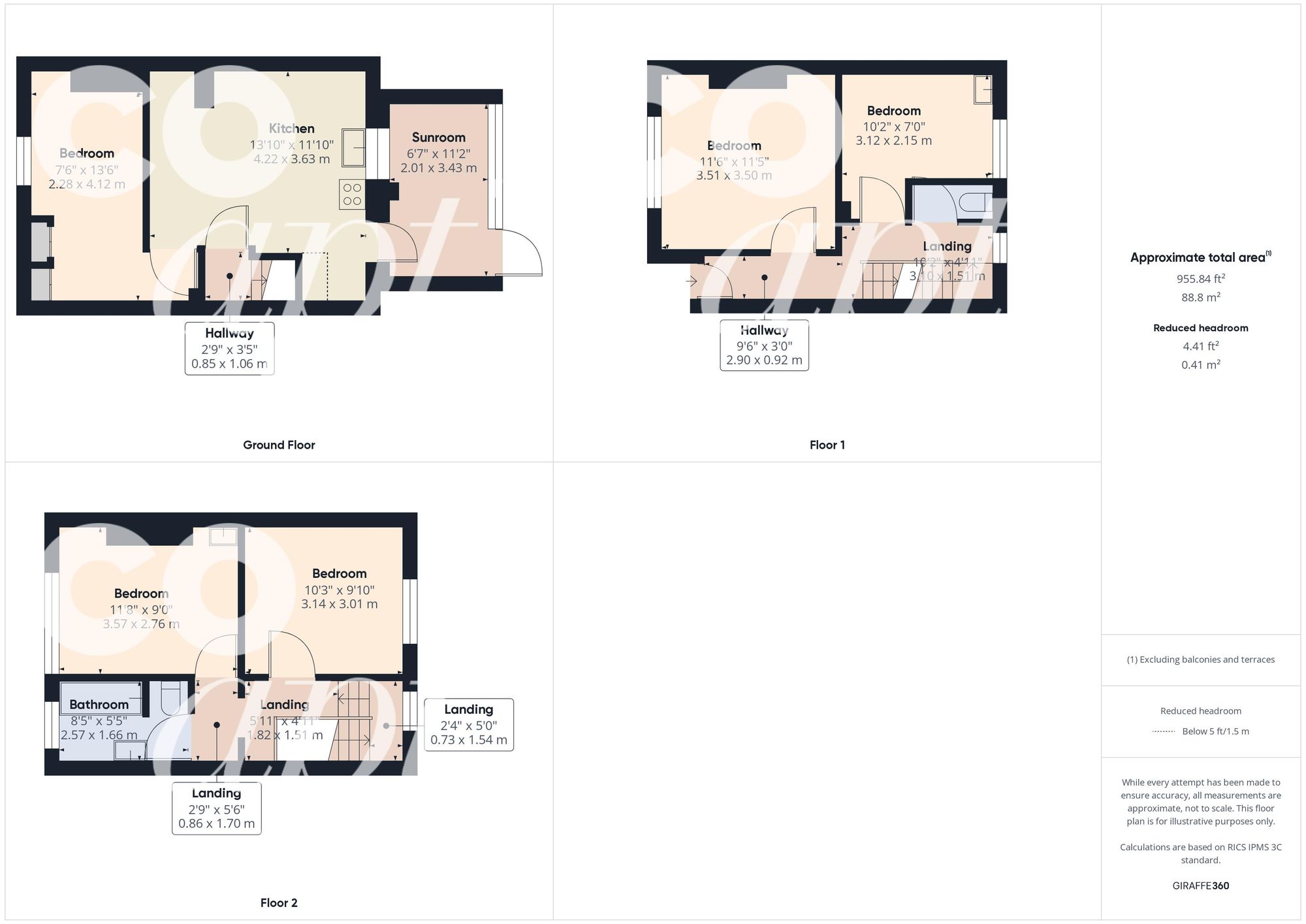 Room 2, 72 Upper Lewes Road, Brighton floorplan