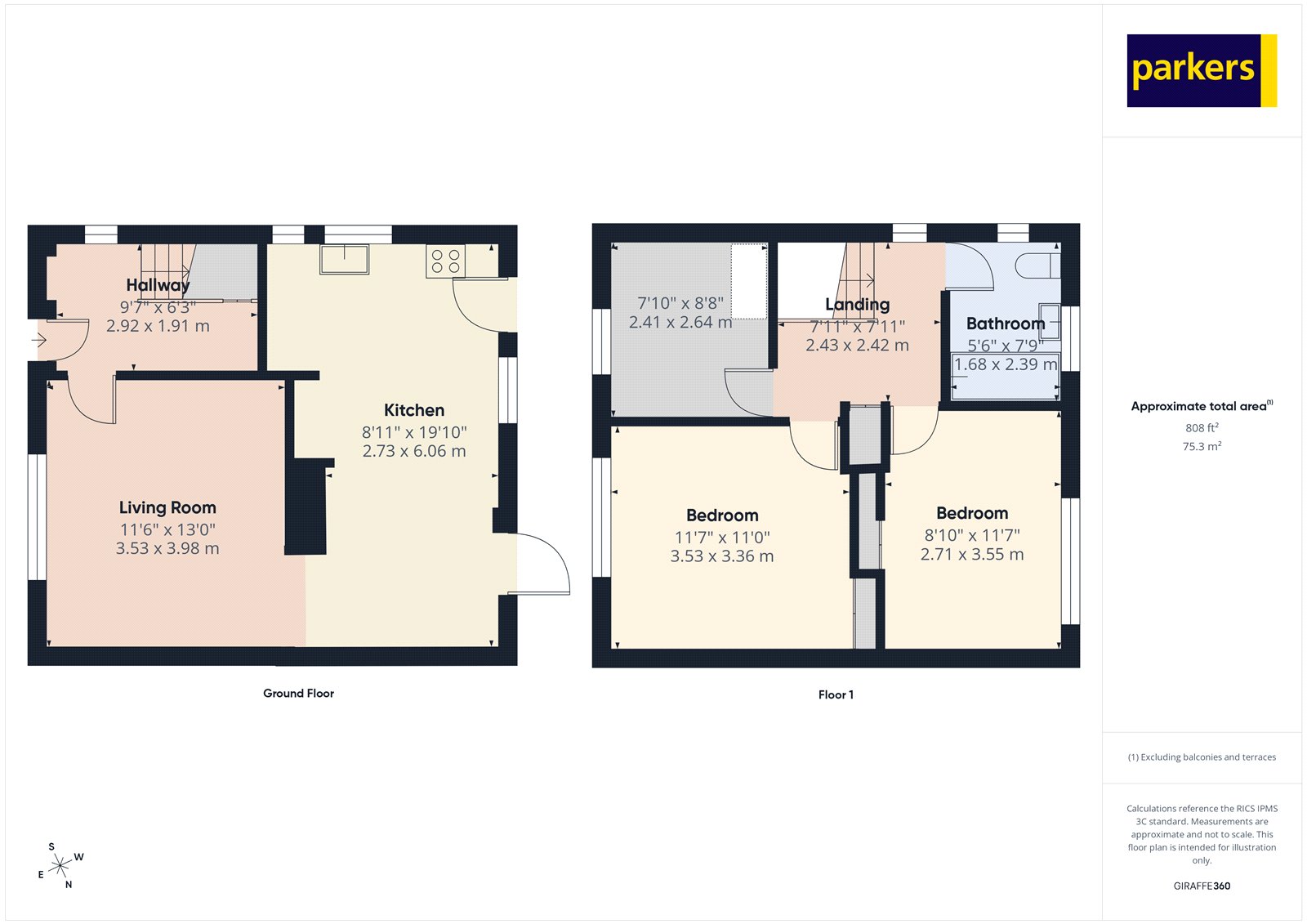 1, Bourne Road, Reading floorplan