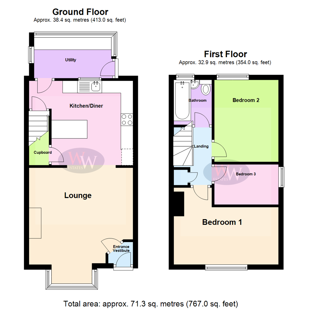 Harbour Crescent, Wibsey, Bradford BD6, 3 bedroom end terrace house for sale 61430665