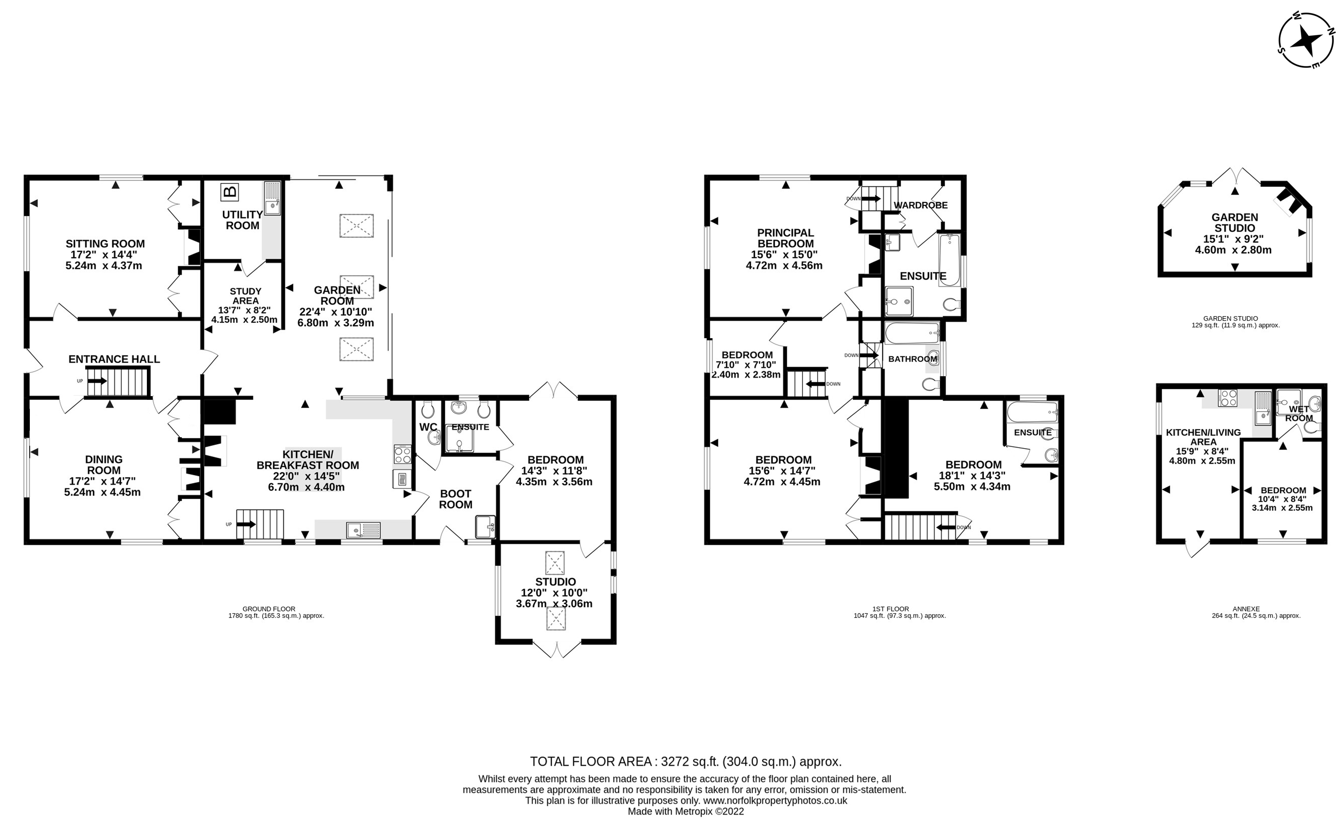 Clarkes Lane, Barsham, Beccles NR34, 5 bedroom detached house for sale