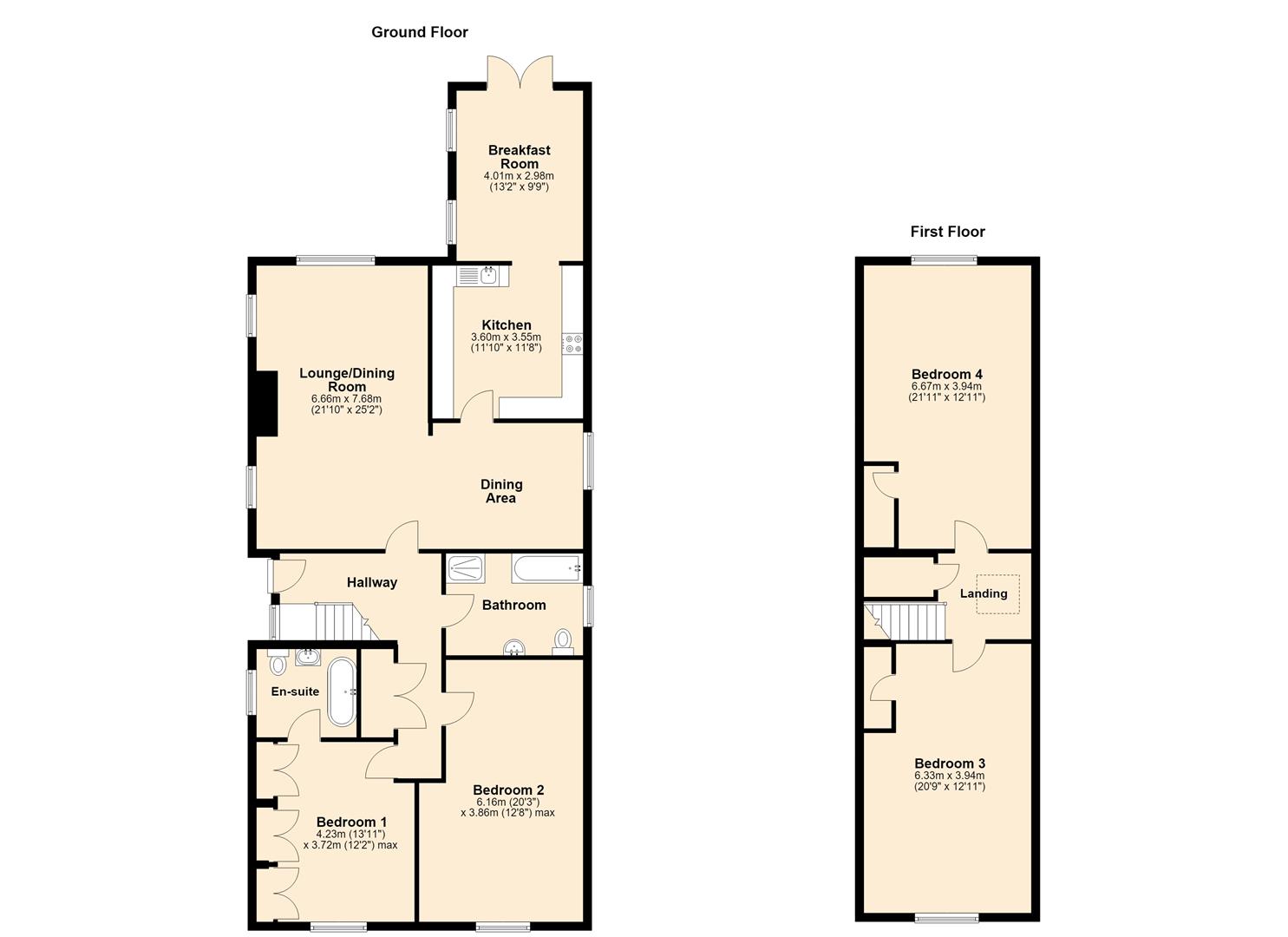 Greystones, Preston Road, Hull floorplan