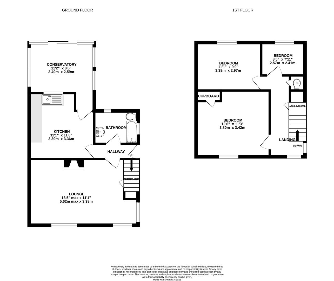 33, Homefield, Sudbury floorplan