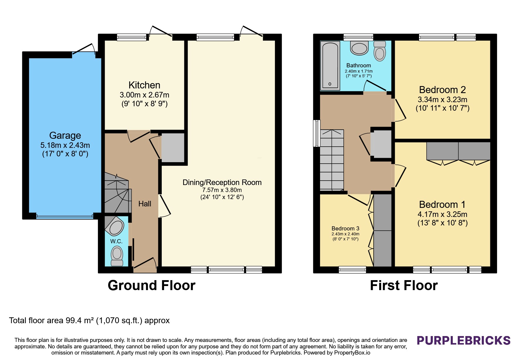 Hall Road, Romford floorplan