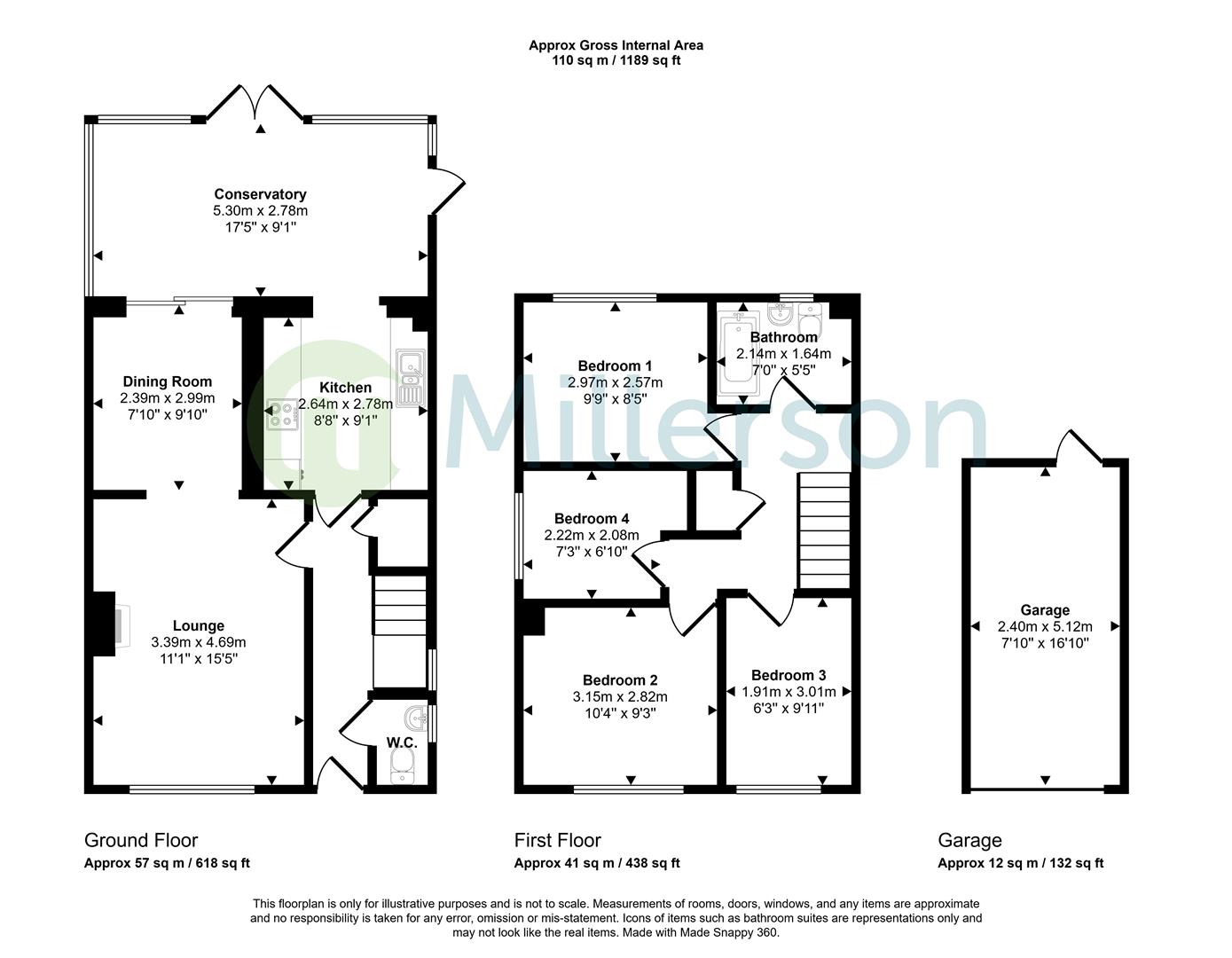 27, Mayfield Close, St. Austell floorplan