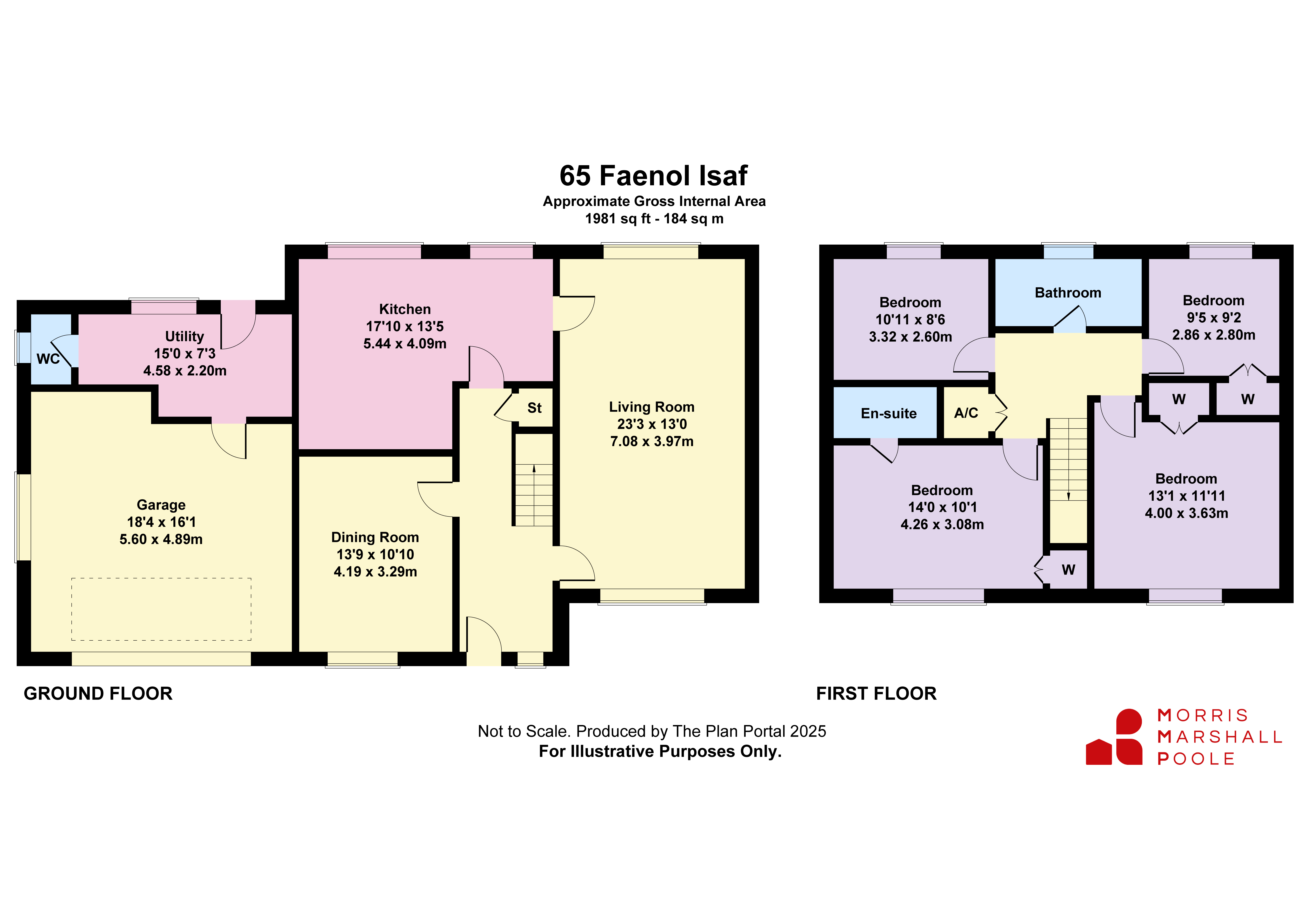 65, Faenol Isaf, Gwynedd floorplan