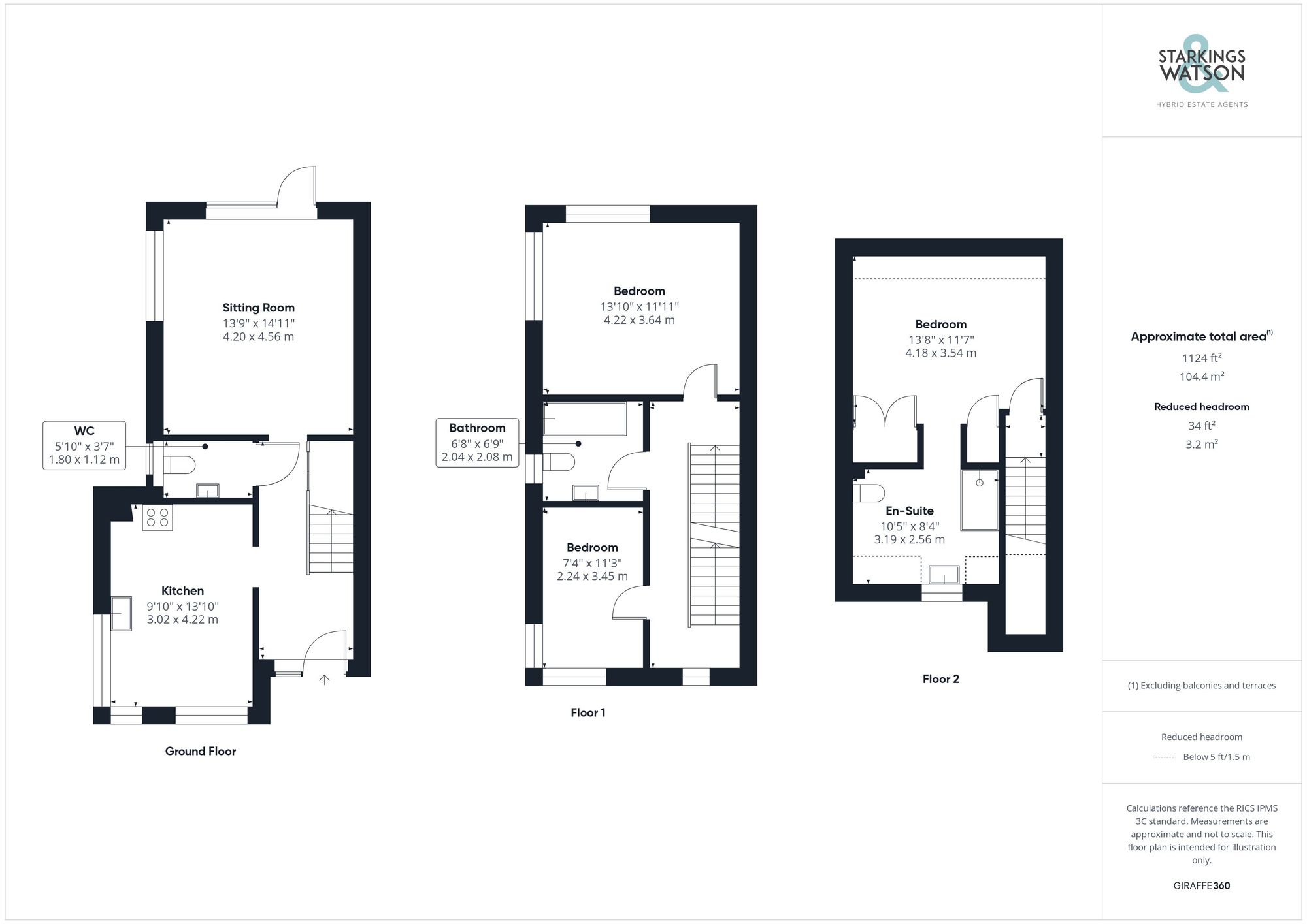 6 Le Safferne Gardens, Norwich floorplan