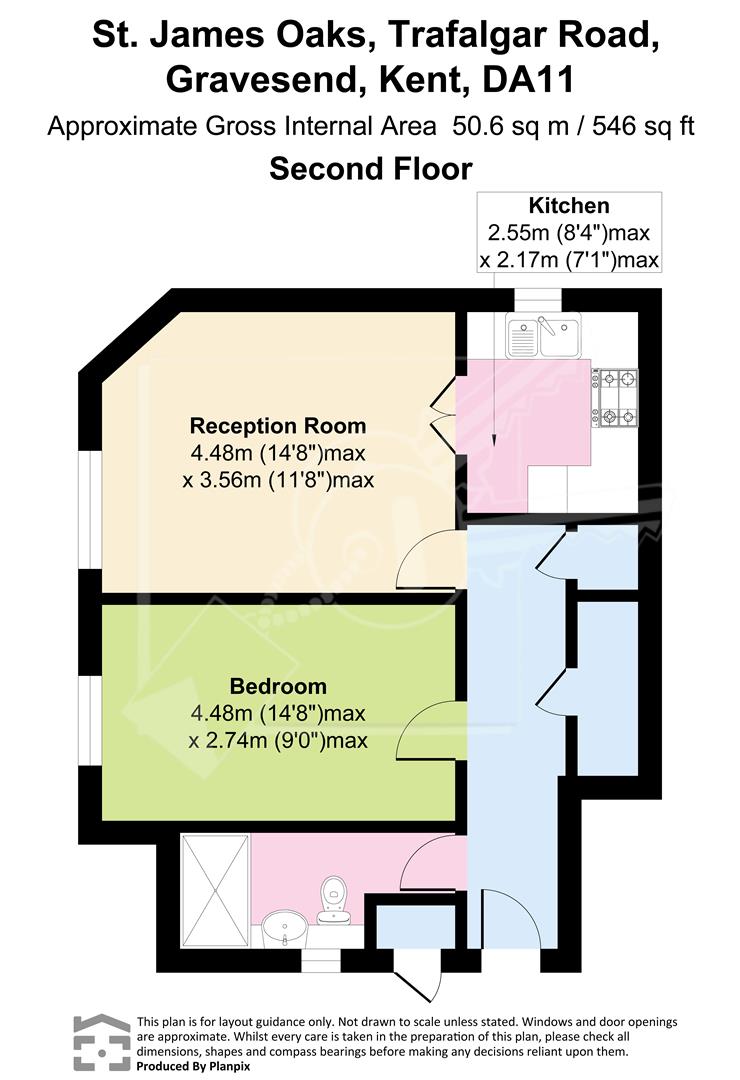 Trafalgar Road, Gravesend floorplan