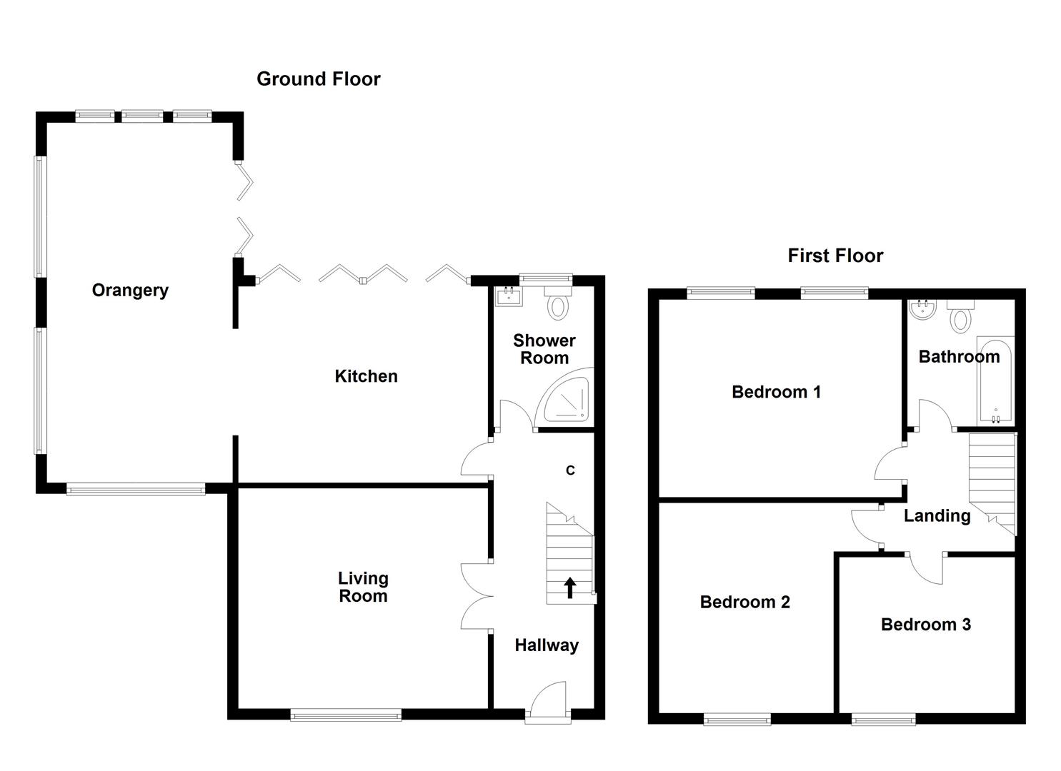 3, Ooty House, 46 The Green, St. Leonards-On-Sea floorplan