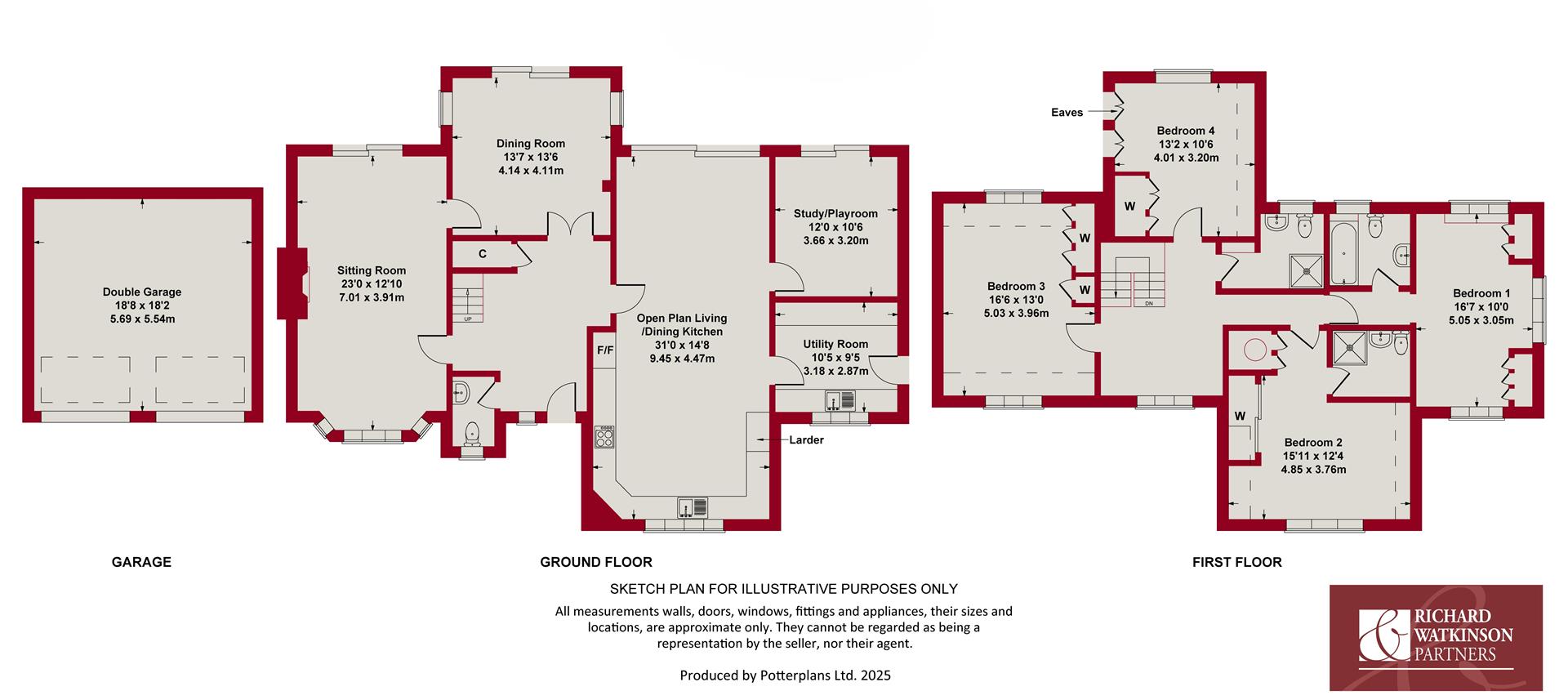 94, Grantham Road, Bottesford floorplan