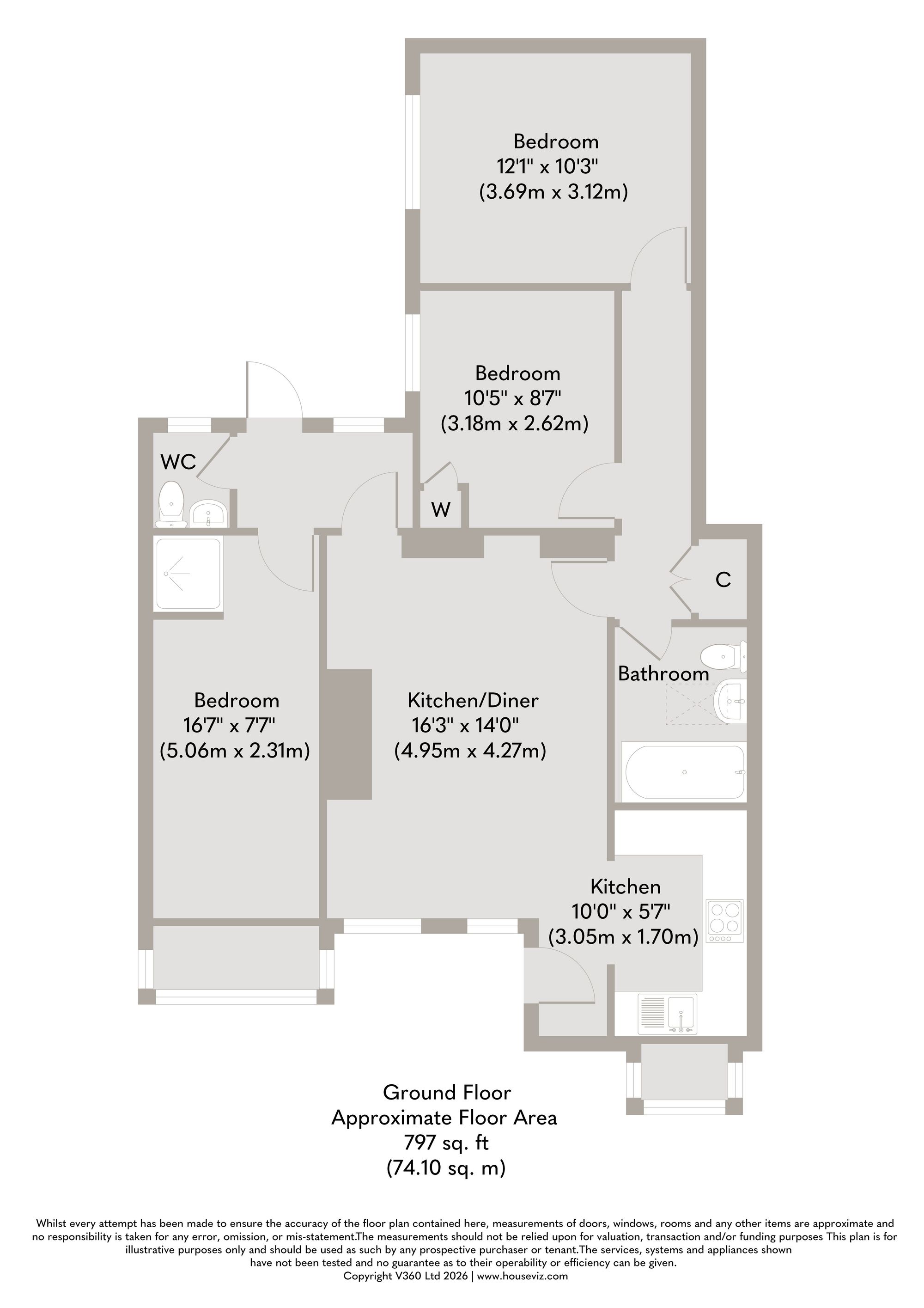 Mousetrap Church Street, Wells-Next-The-Sea floorplan