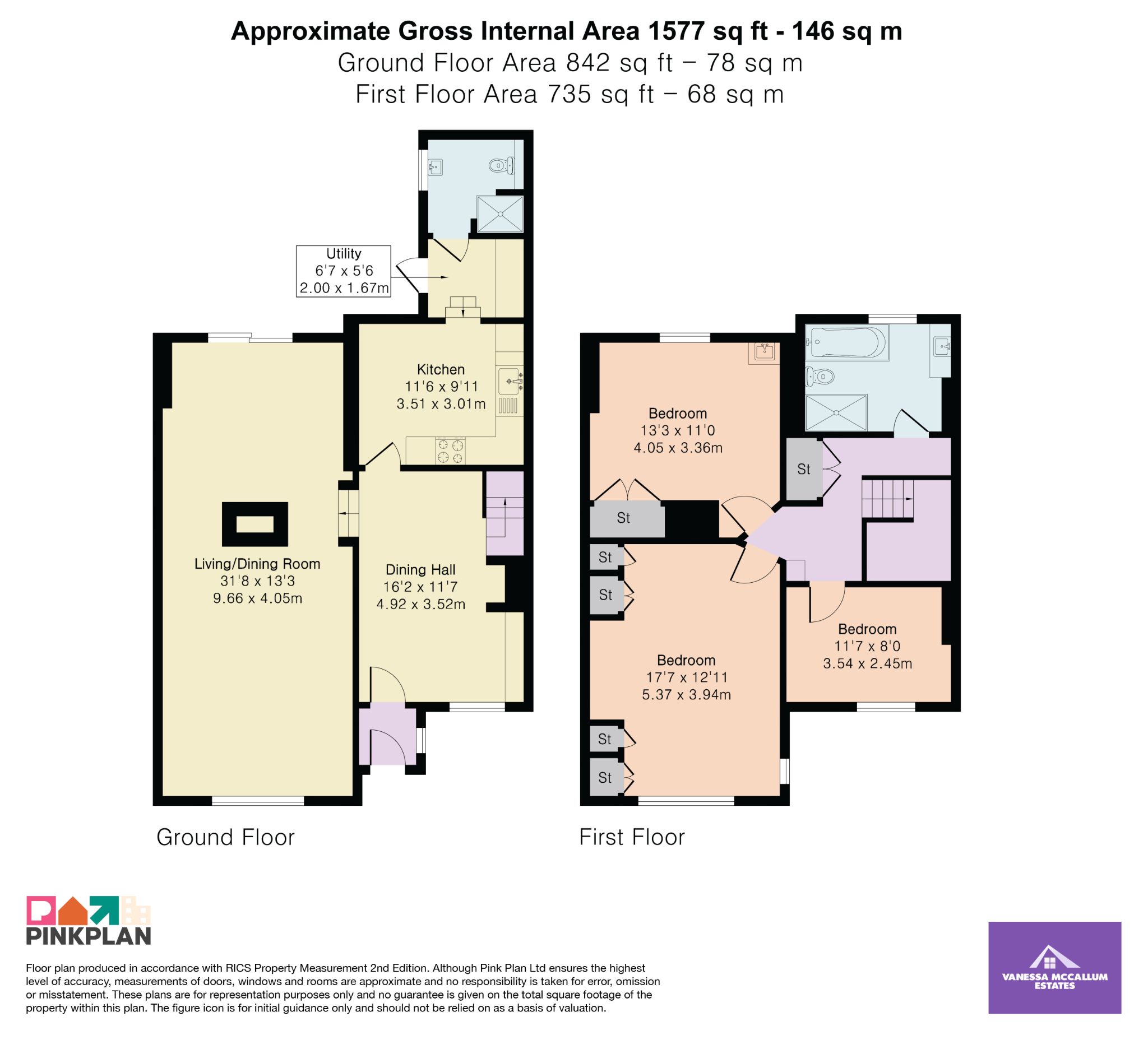 83 Church Road, Potters Bar floorplan