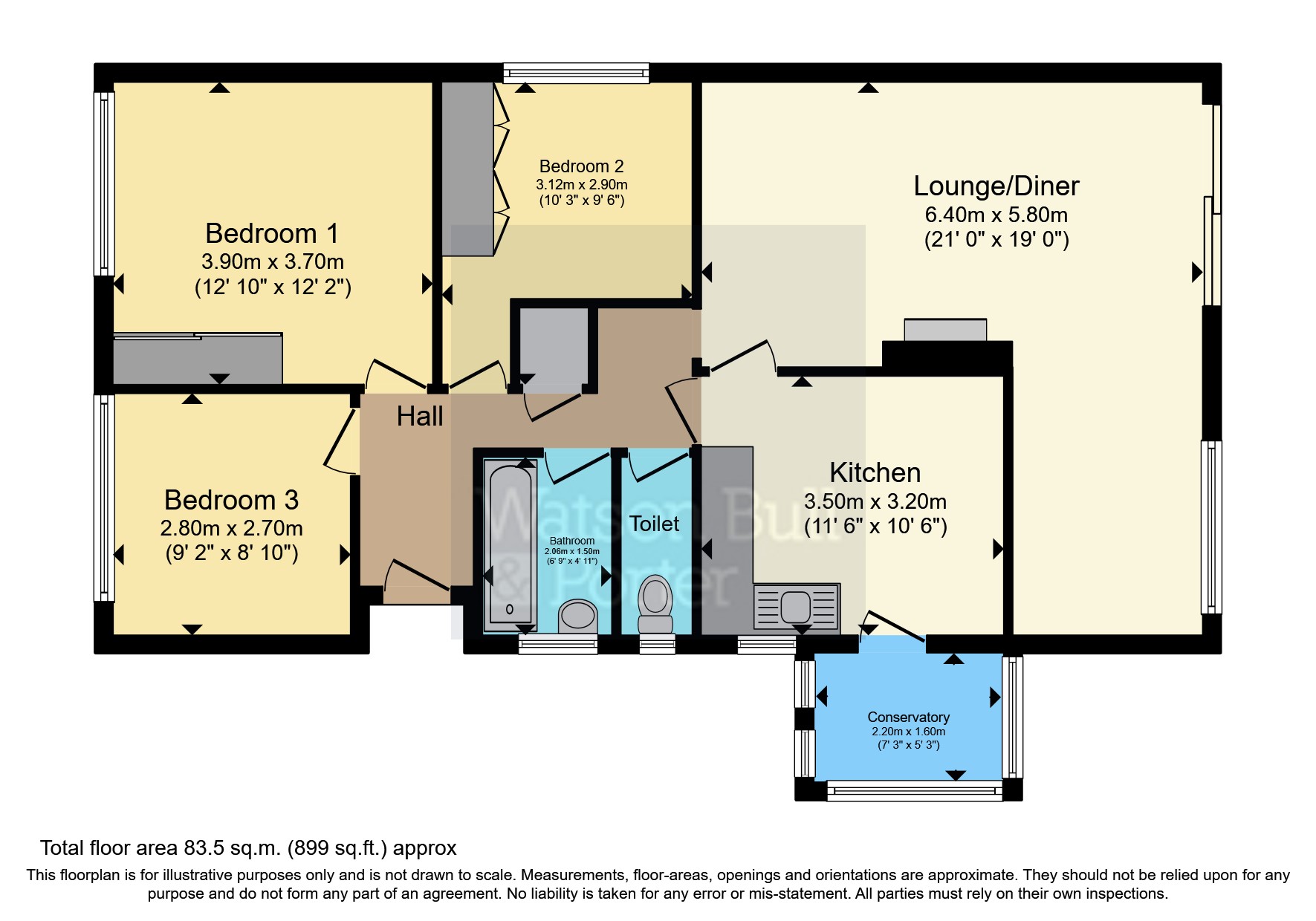 Wilberforce Road, Brighstone, Newport PO30, 3 bedroom bungalow for sale