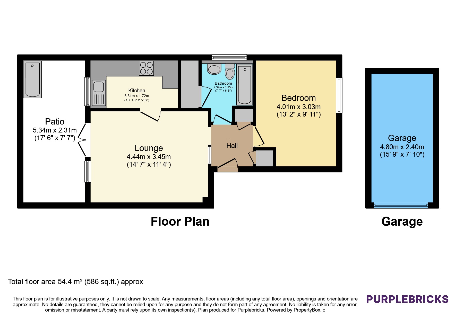 Chichester Road, Croydon floorplan