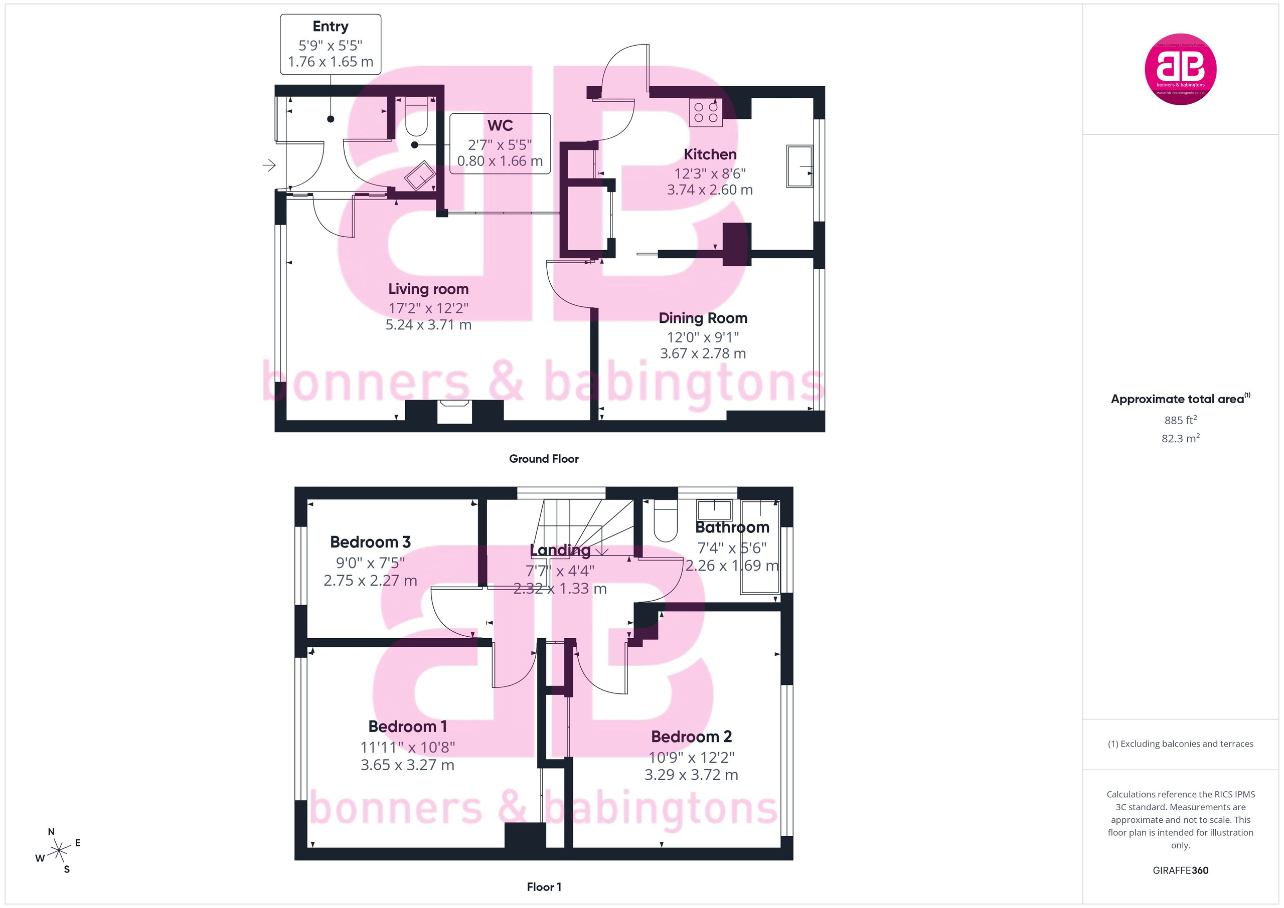 9 Place Farm Way, Princes Risborough floorplan