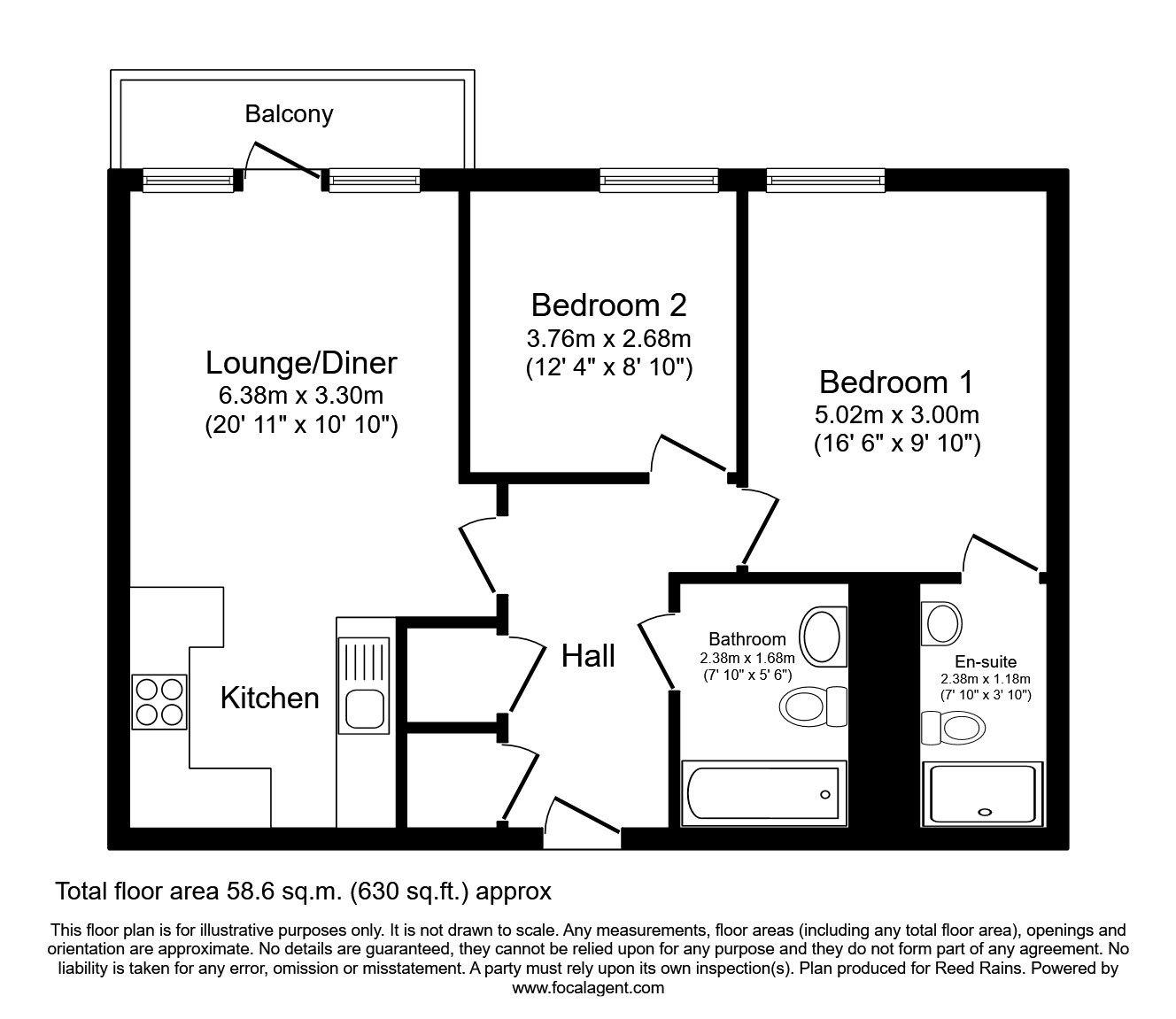 Bury Street, Salford floorplan