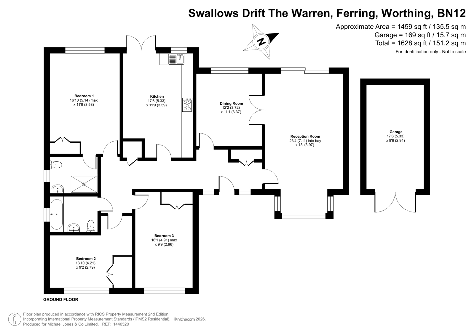 Swallows Drift,, The Warren, Worthing floorplan