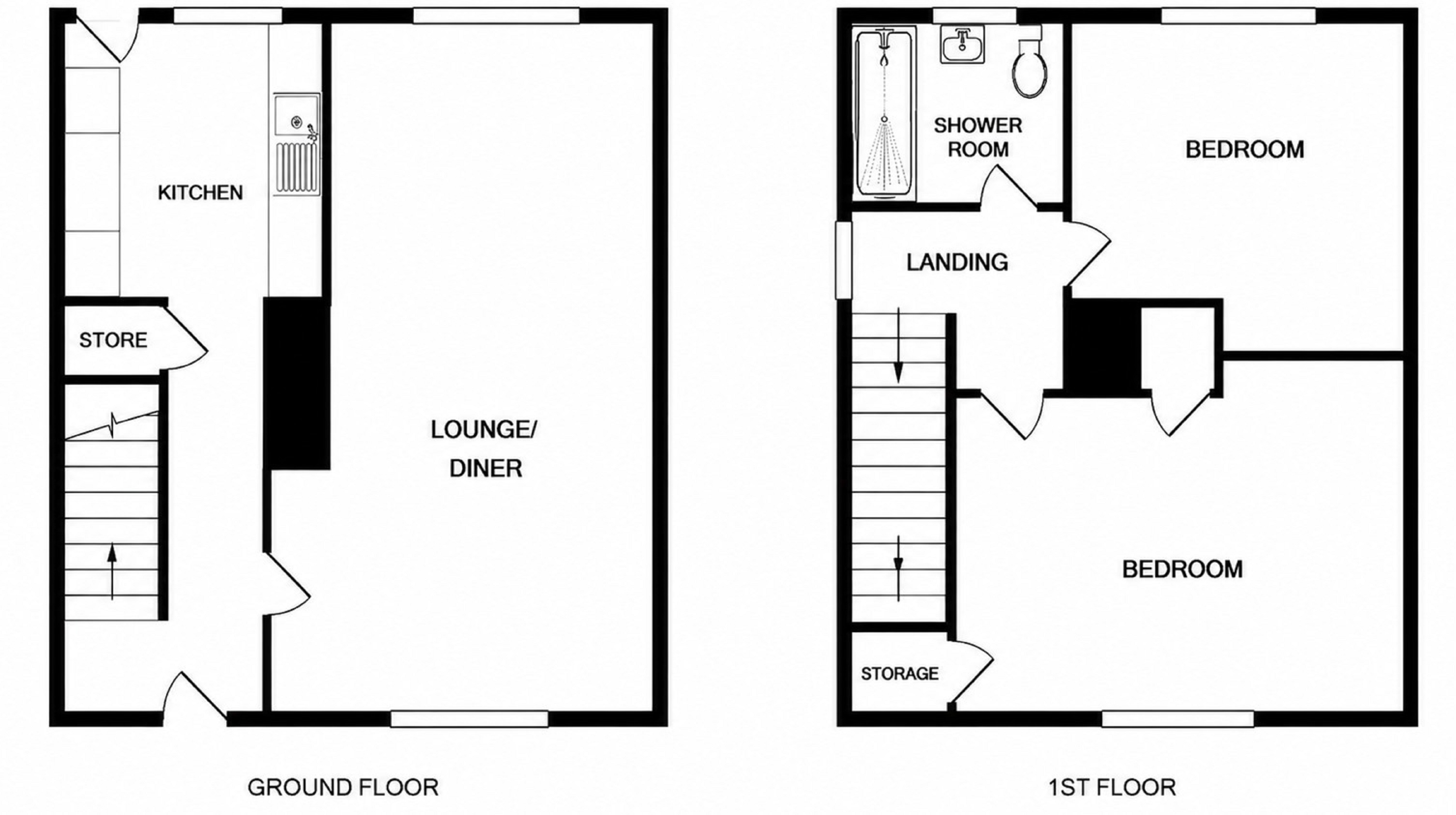 24, Garnett Crescent, Leicester floorplan