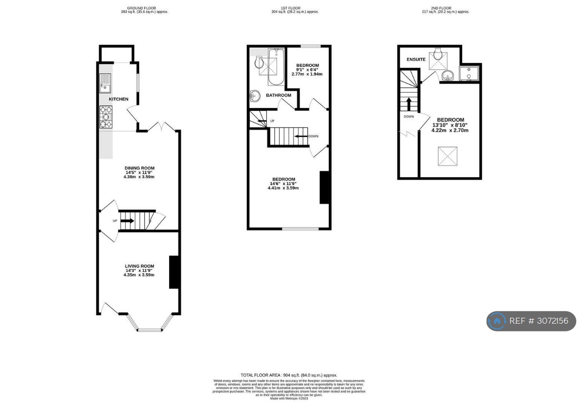 Forres Road, Sheffield floorplan