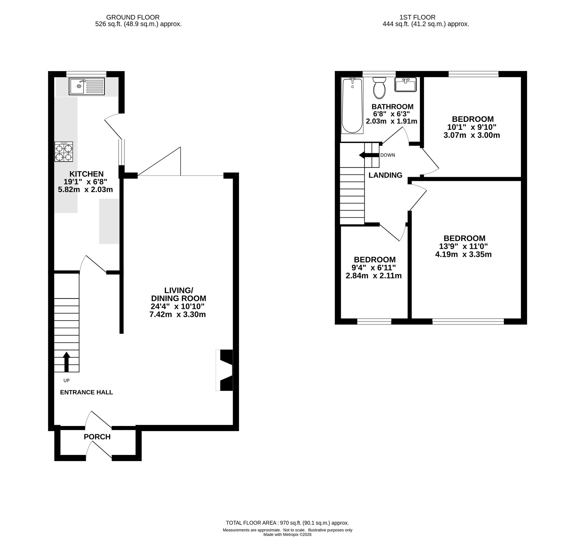38 Compstall Road, Stockport floorplan