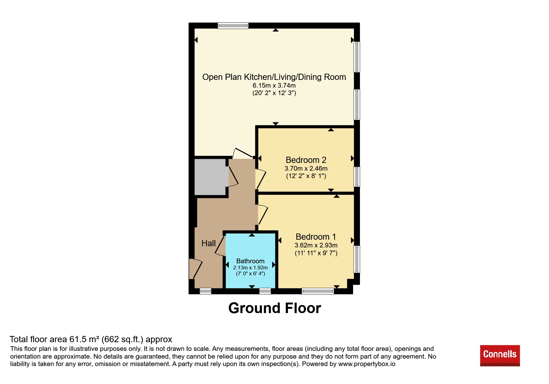 16, Crosier Close, Salisbury floorplan