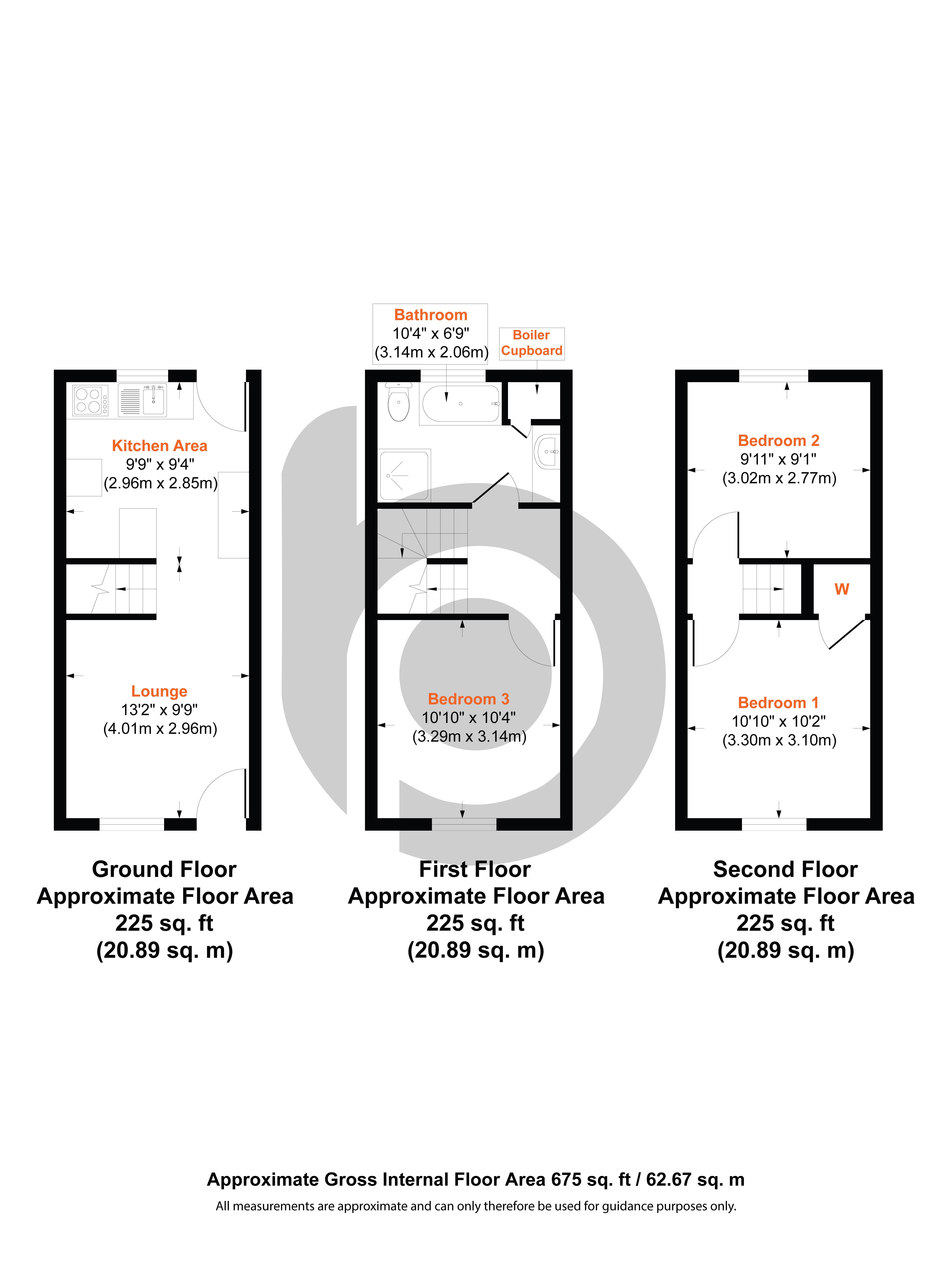 25, Clements Lane, Portland floorplan